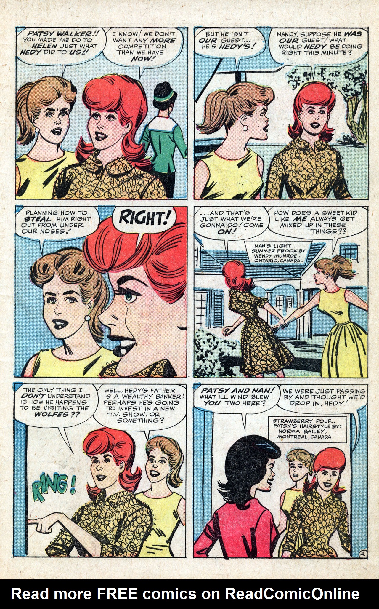 Read online Patsy and Hedy comic -  Issue #89 - 32