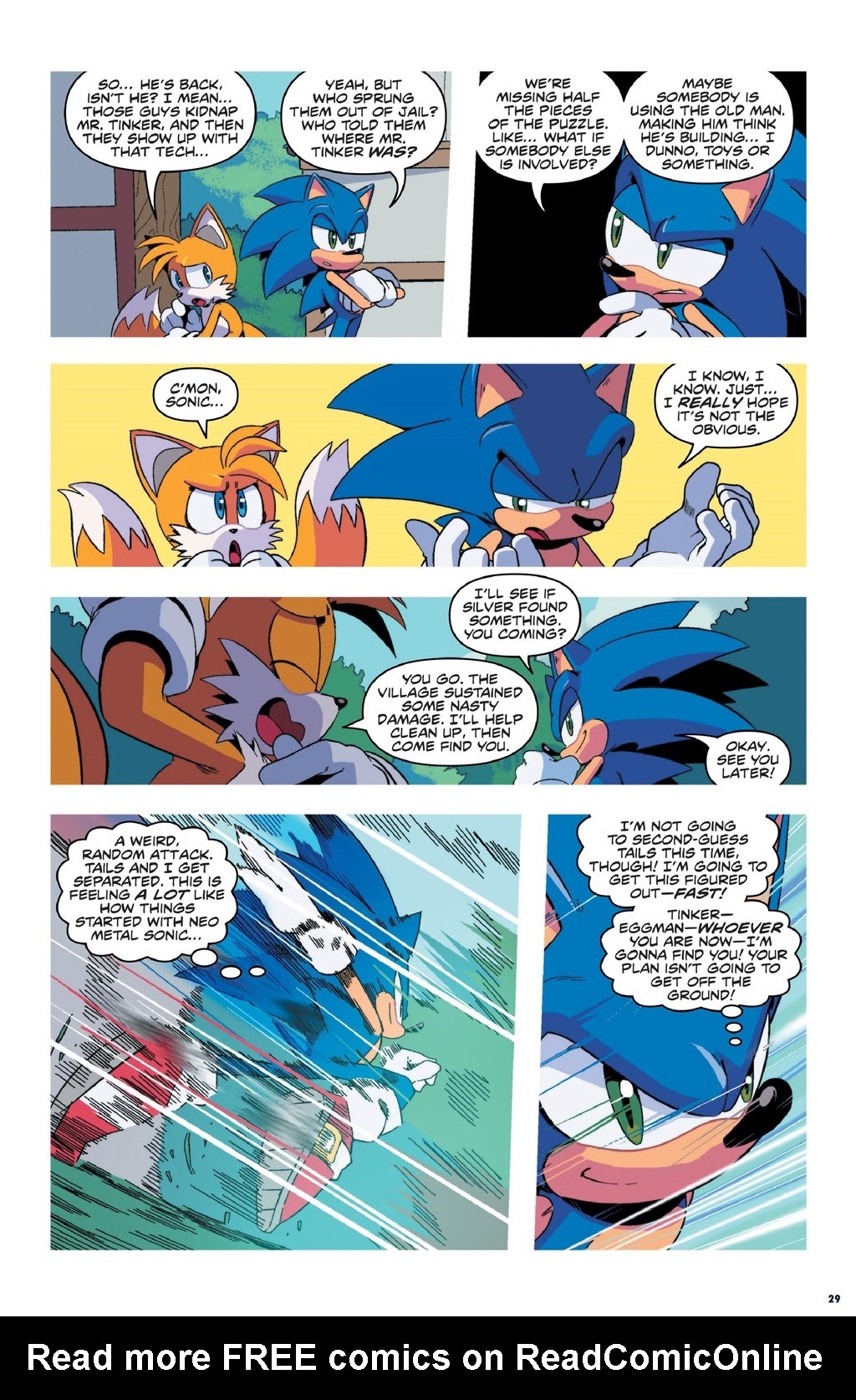 Read online Sonic the Hedgehog (2018) comic -  Issue # _The IDW Collection 2 (Part 1) - 30