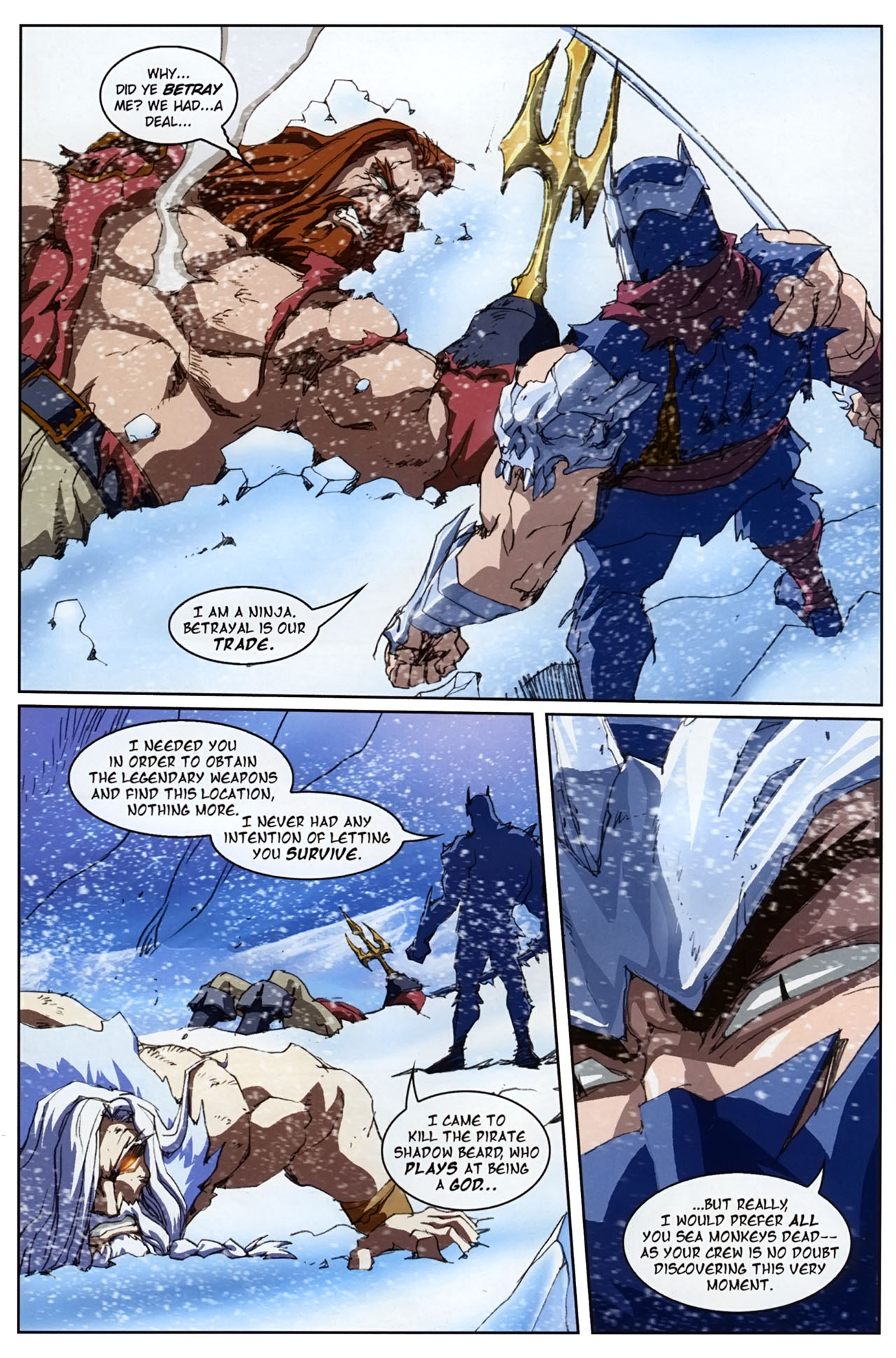 Read online Pirates vs. Ninjas II comic -  Issue #8 - 4