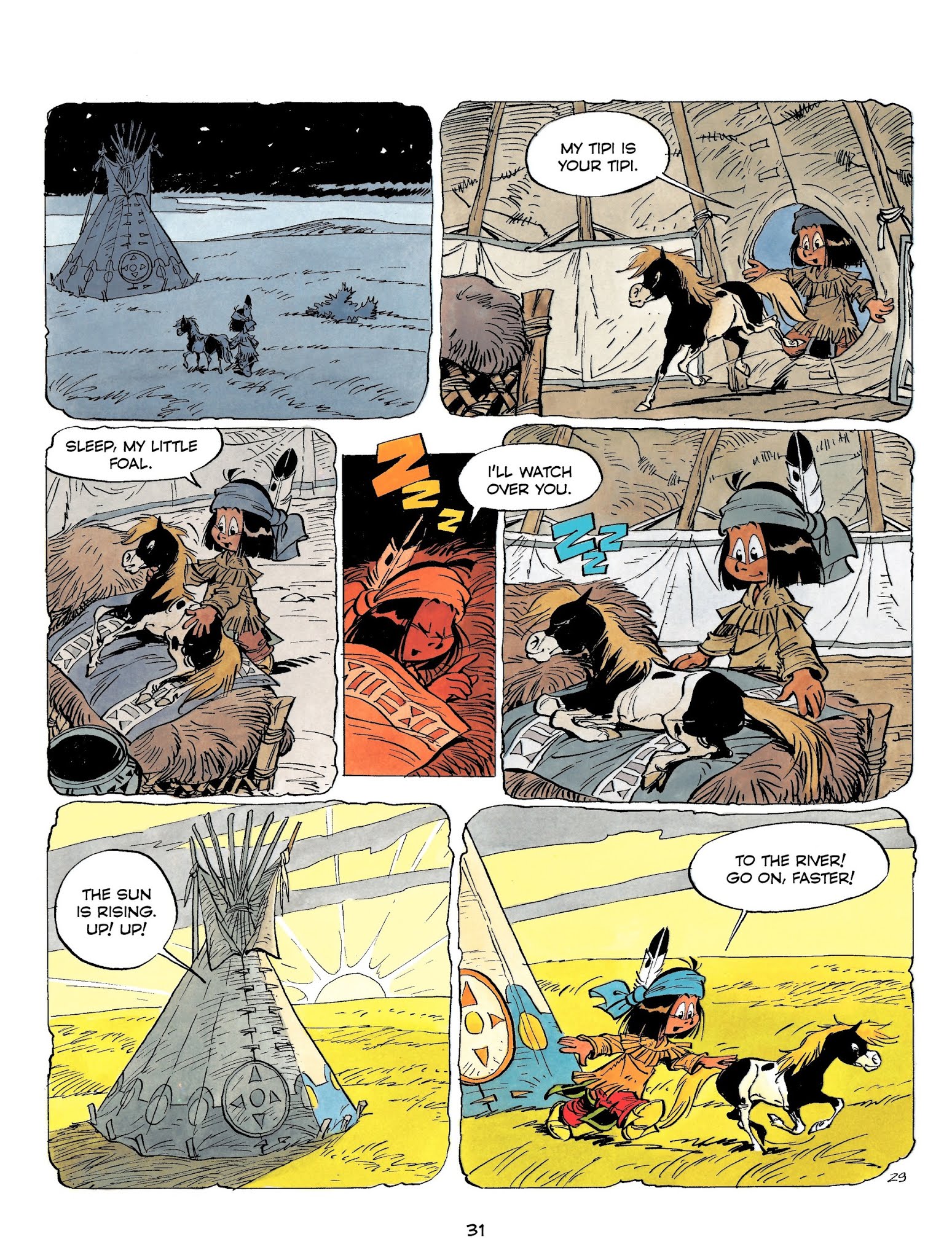 Read online Yakari comic -  Issue #15 - 32