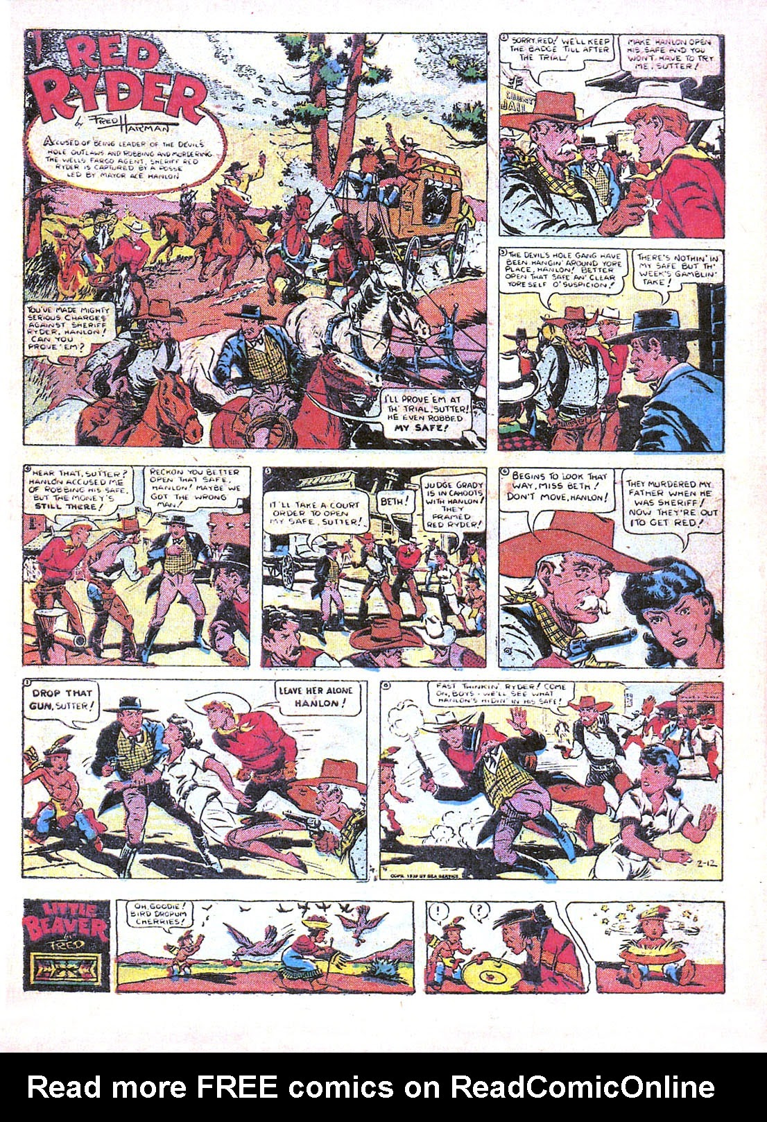 Read online Red Ryder Comics comic -  Issue # Full - 16