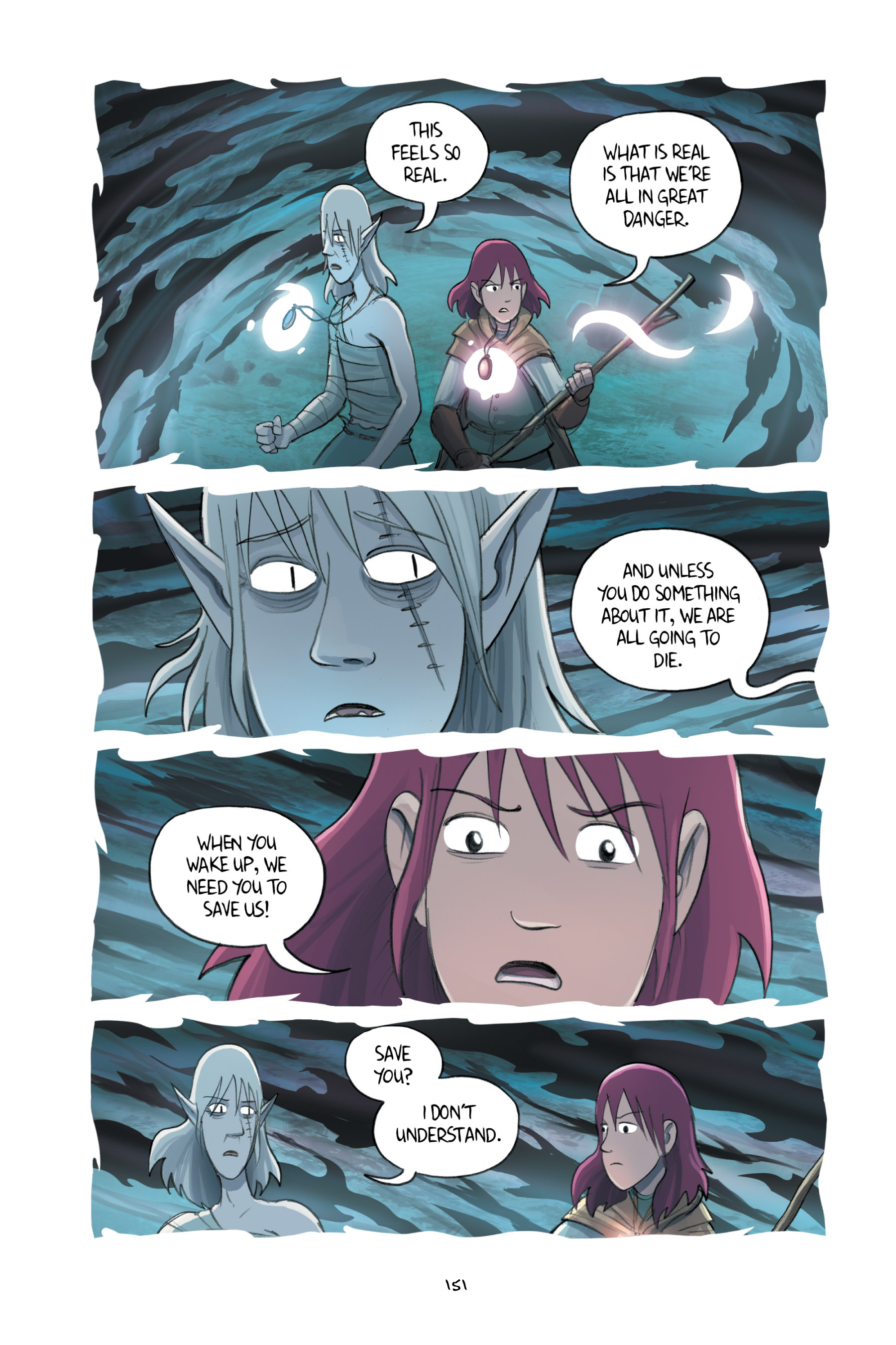Read online Amulet comic -  Issue #5 - 151