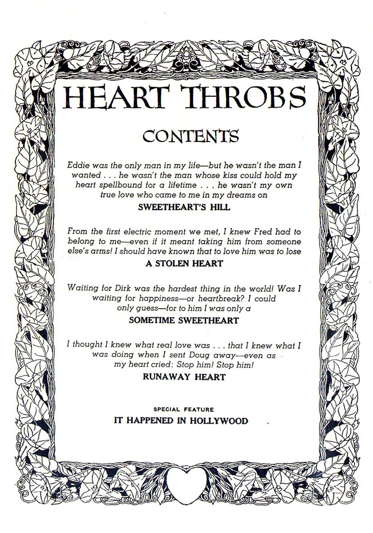 Read online Heart Throbs comic -  Issue #51 - 2