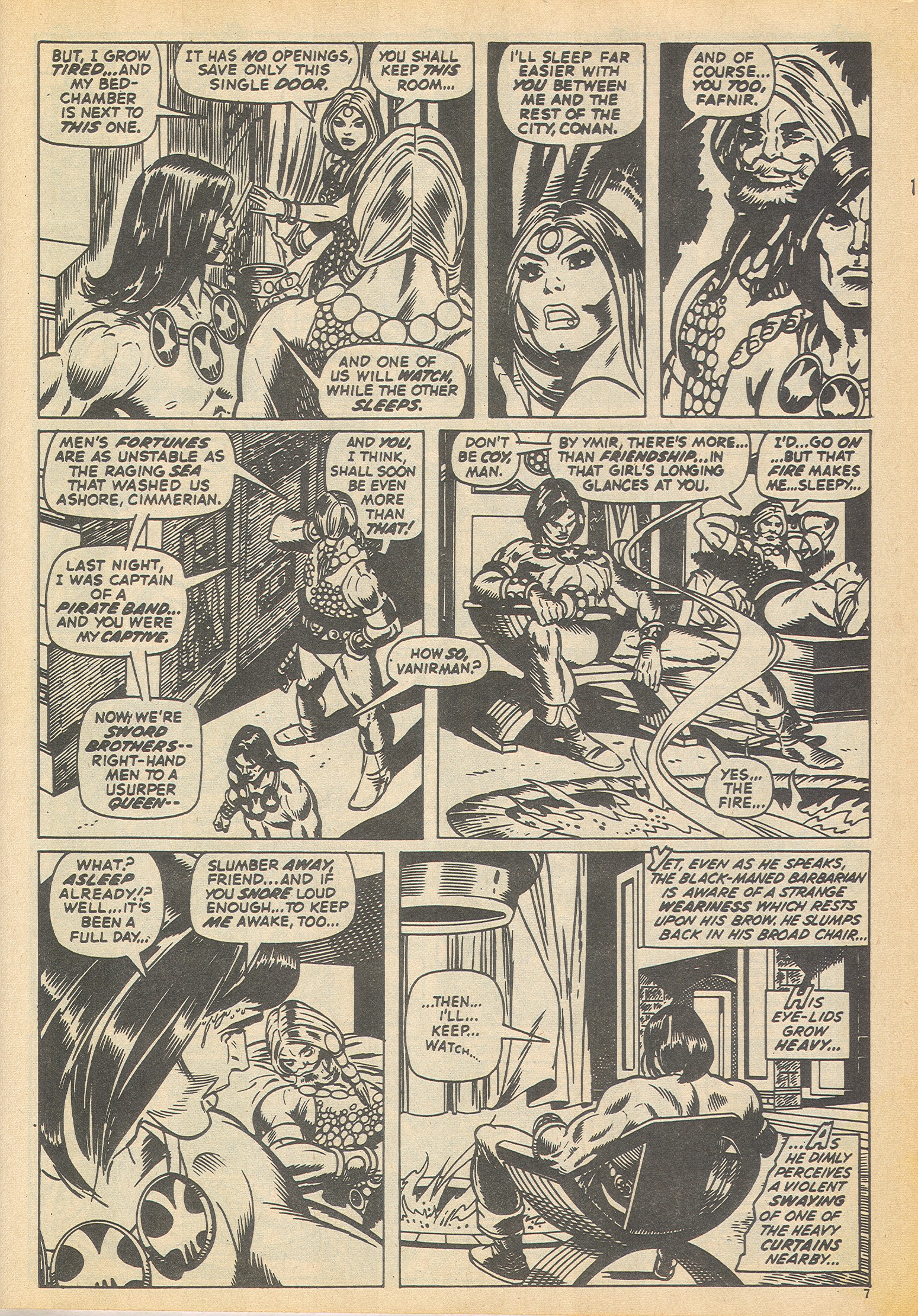 Read online The Savage Sword of Conan (1975) comic -  Issue #18 - 7