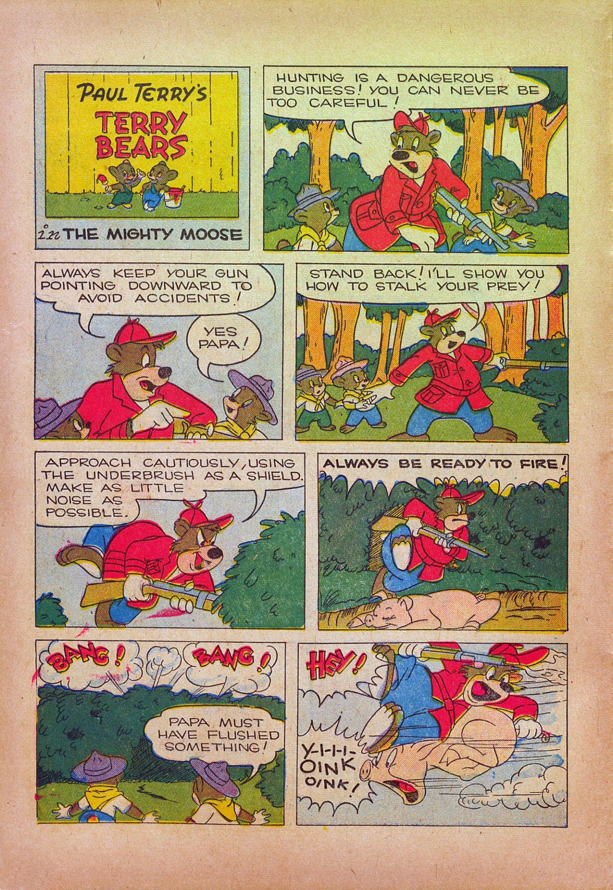 Read online Paul Terry's Mighty Mouse Comics comic -  Issue #34 - 12