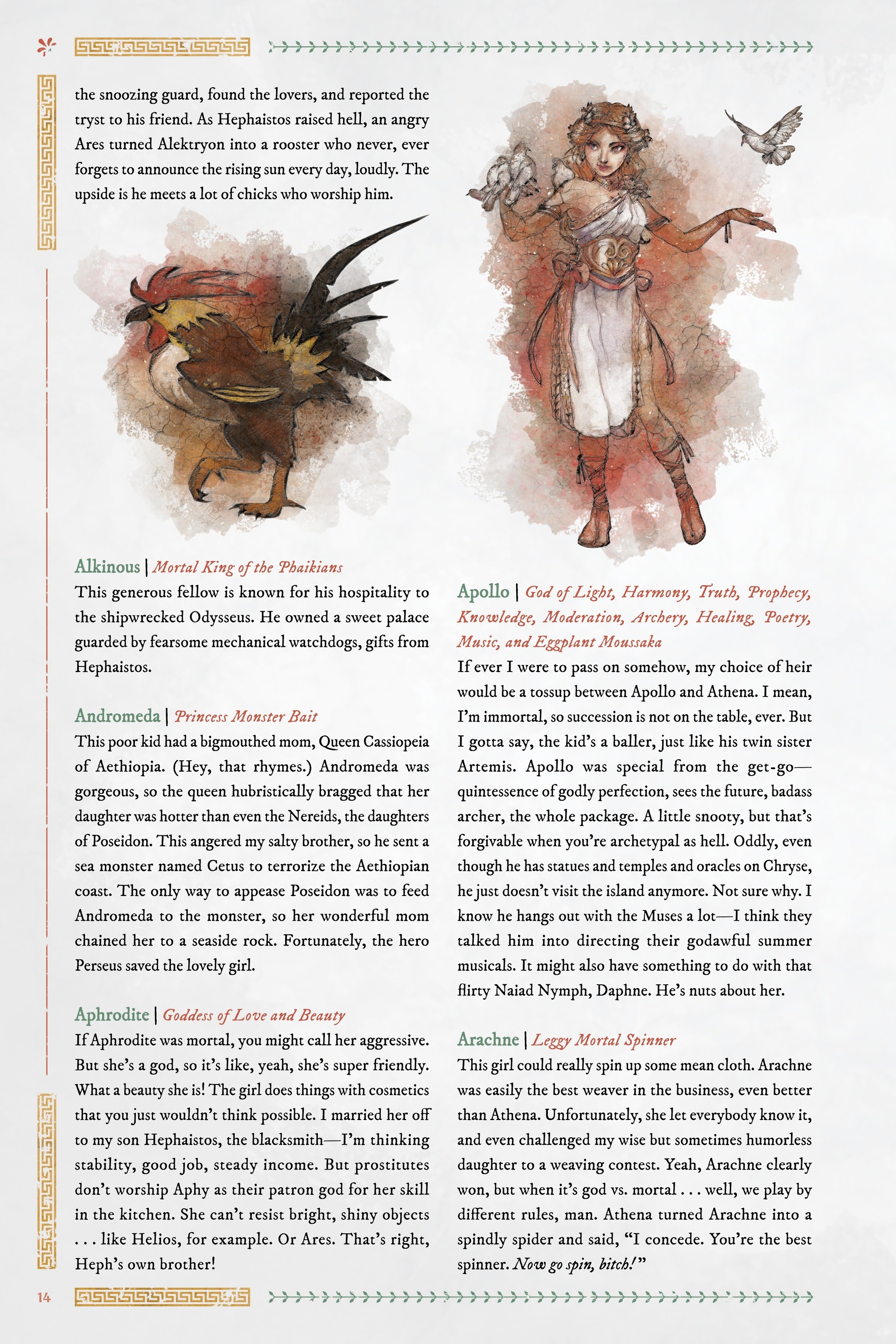 Read online Immortals Fenyx Rising: A Traveler's Guide to the Golden Isle comic -  Issue # TPB - 14