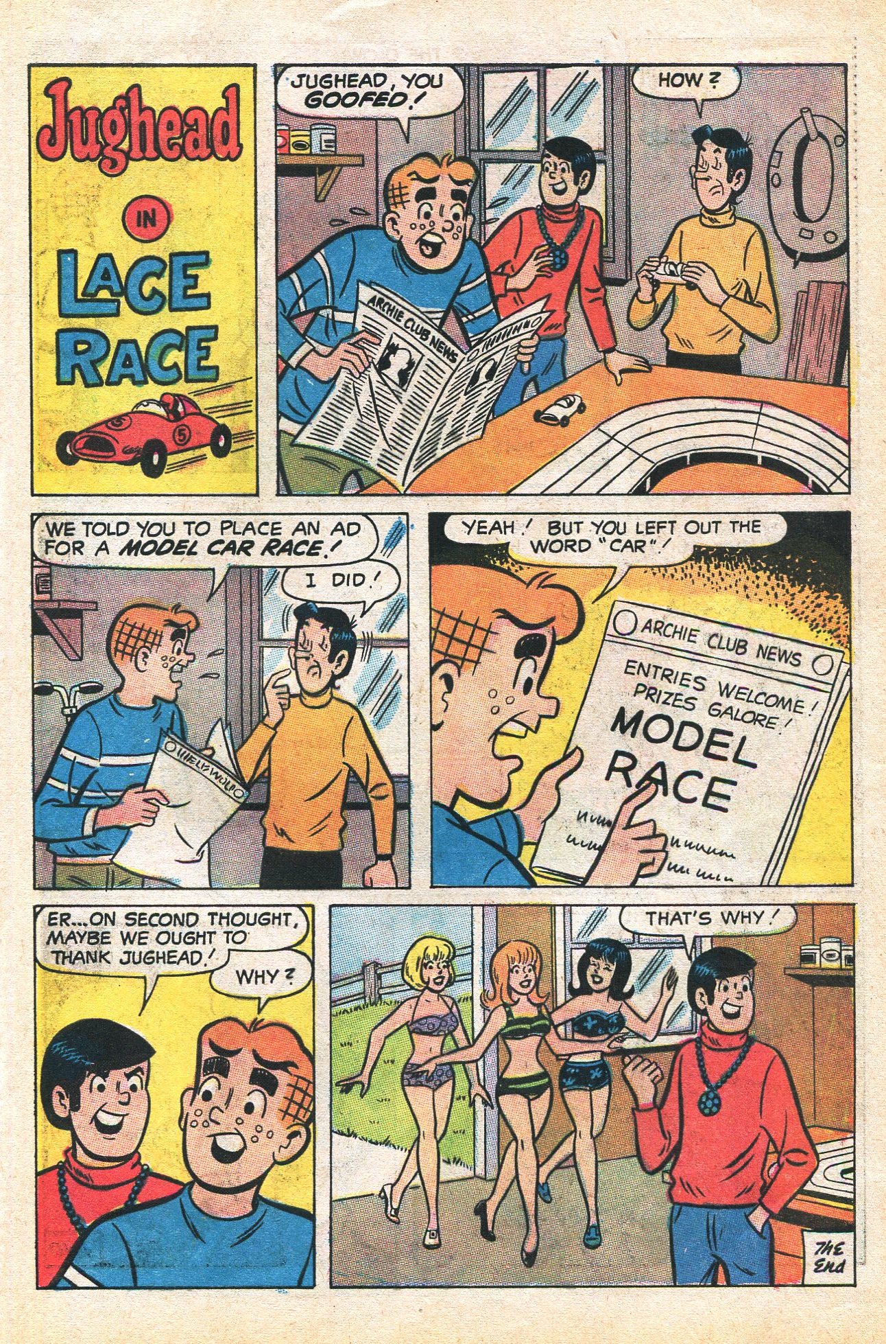 Read online Jughead's Jokes comic -  Issue #13 - 57