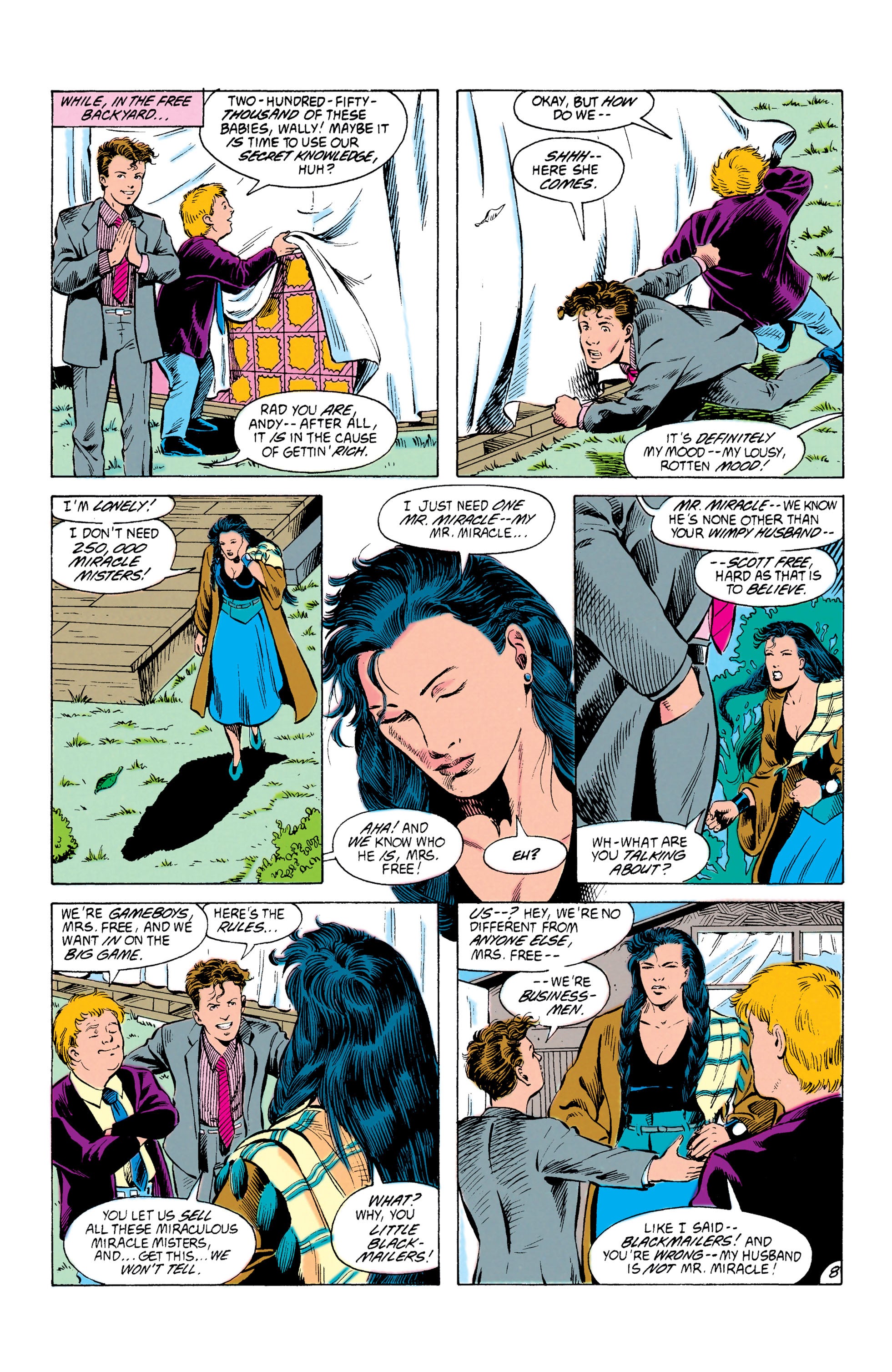 Read online Mister Miracle (1989) comic -  Issue #14 - 9