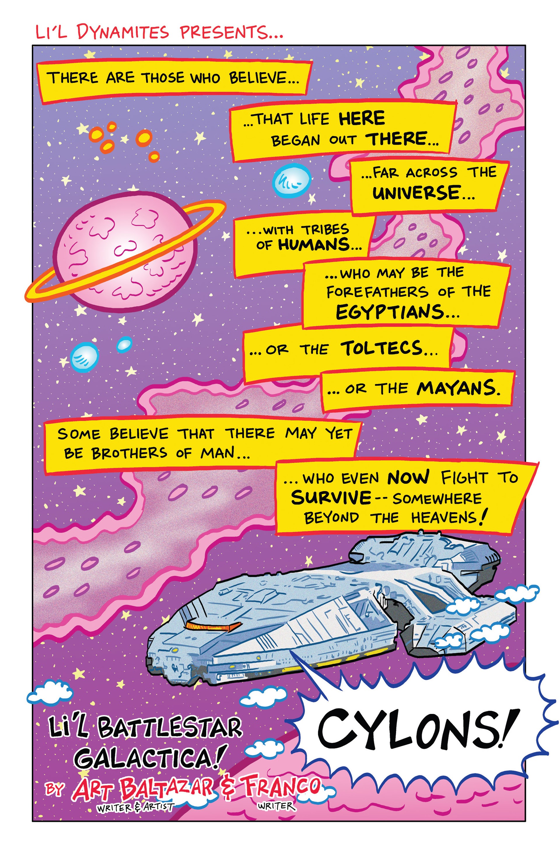 Read online Li'l Battlestar Galactica comic -  Issue # Full - 5