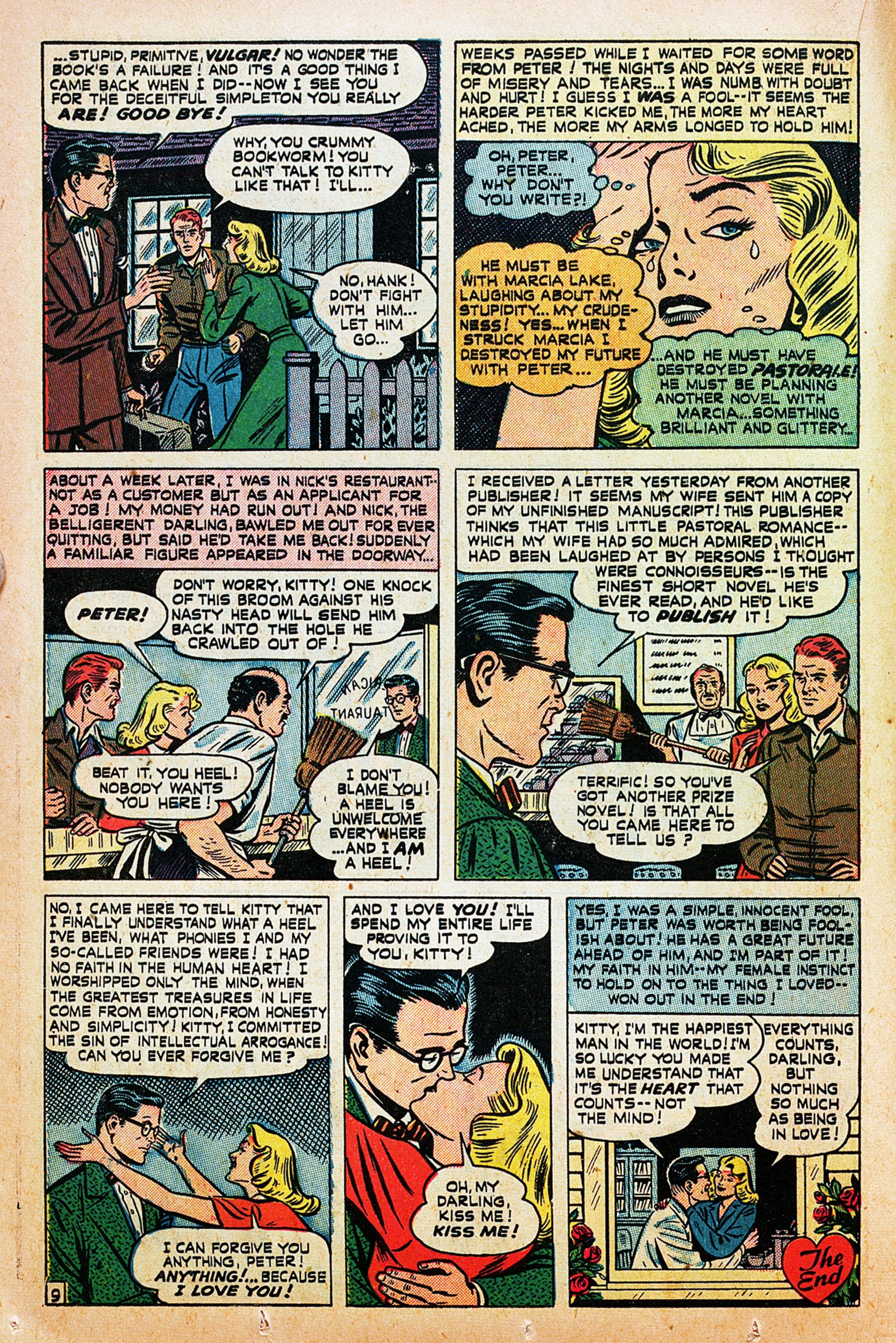 Read online Girl Comics (1949) comic -  Issue #4 - 22