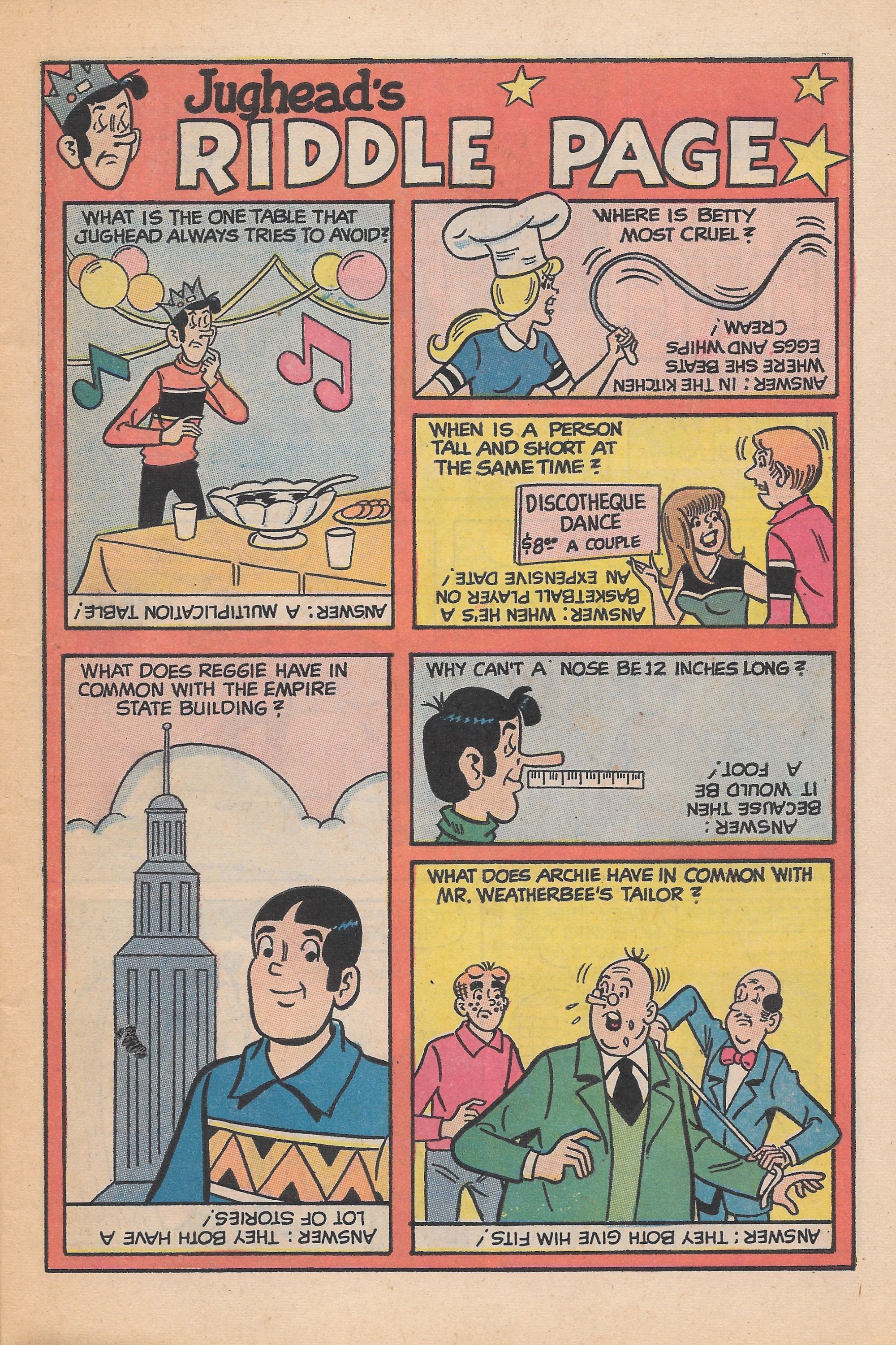 Read online Jughead's Jokes comic -  Issue #23 - 7