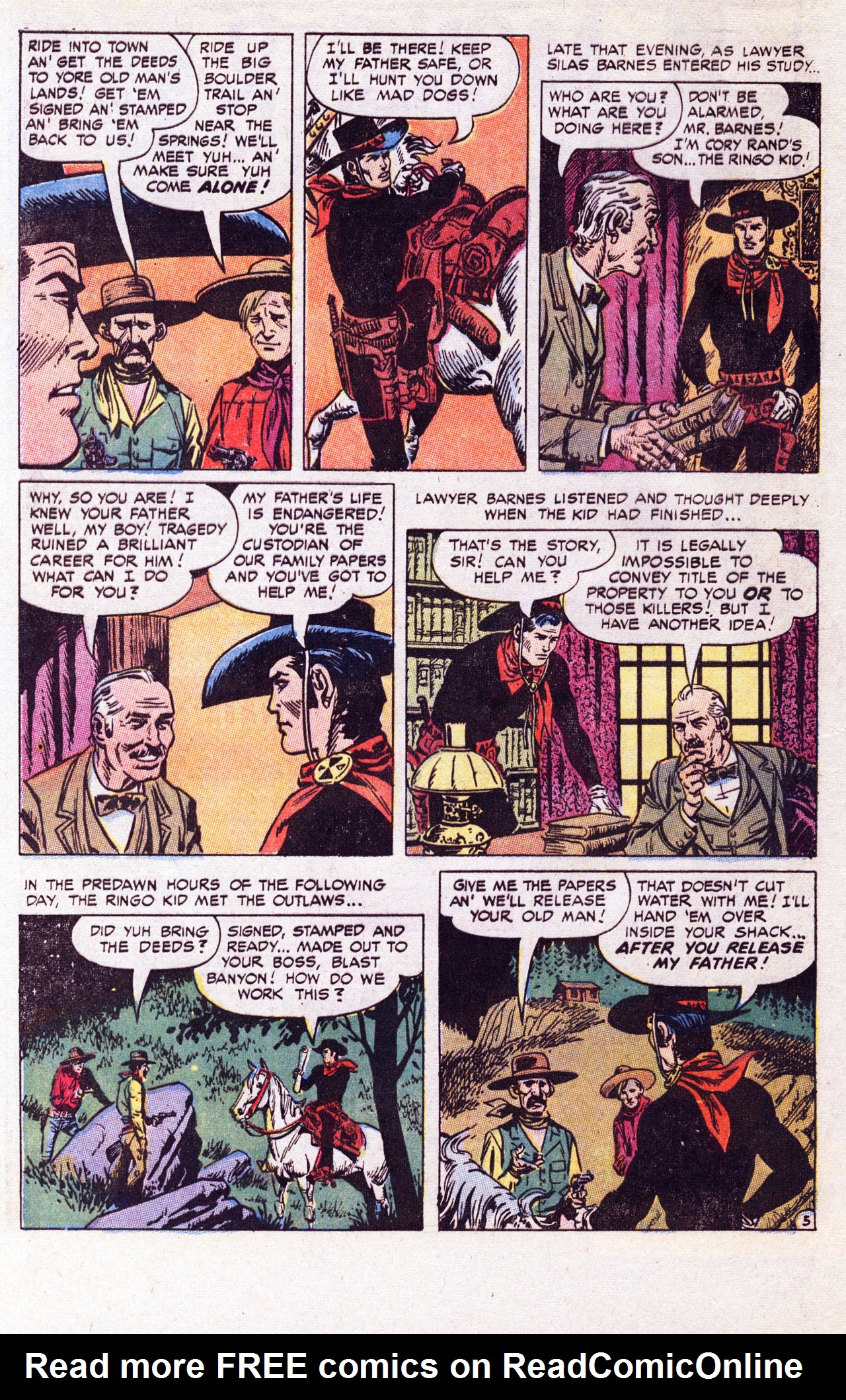 Read online Ringo Kid (1970) comic -  Issue #6 - 32