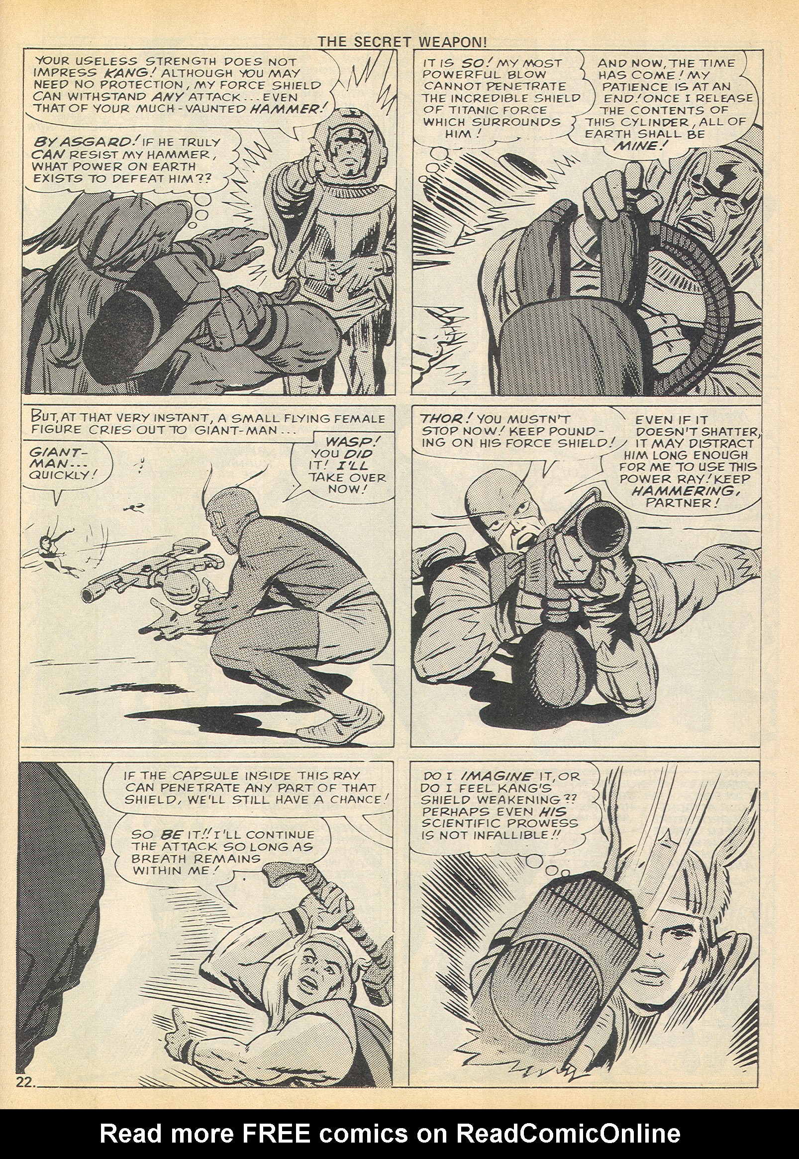 Read online The Avengers (1973) comic -  Issue #5 - 22