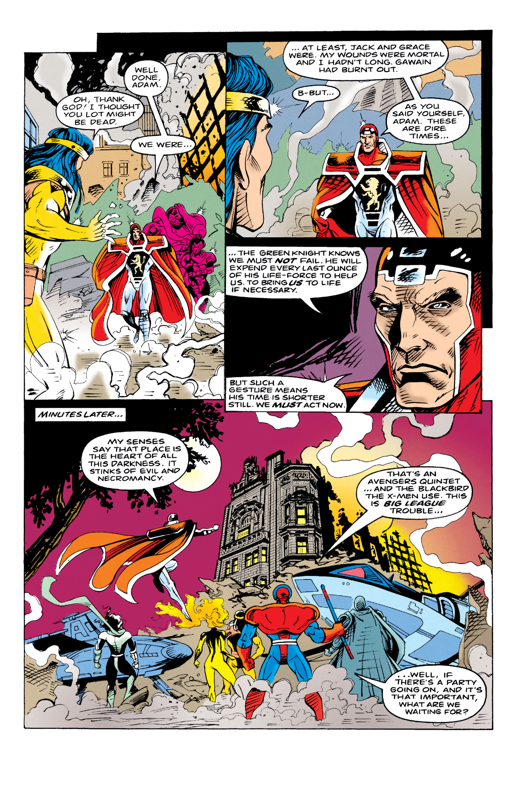 Read online Knights of Pendragon Omnibus comic -  Issue # TPB (Part 8) - 46