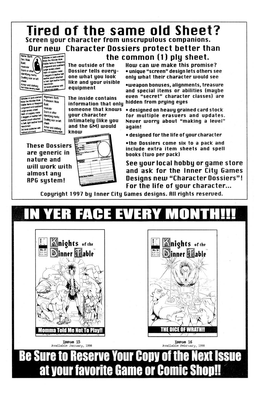 Read online Knights of the Dinner Table comic -  Issue #14 - 33