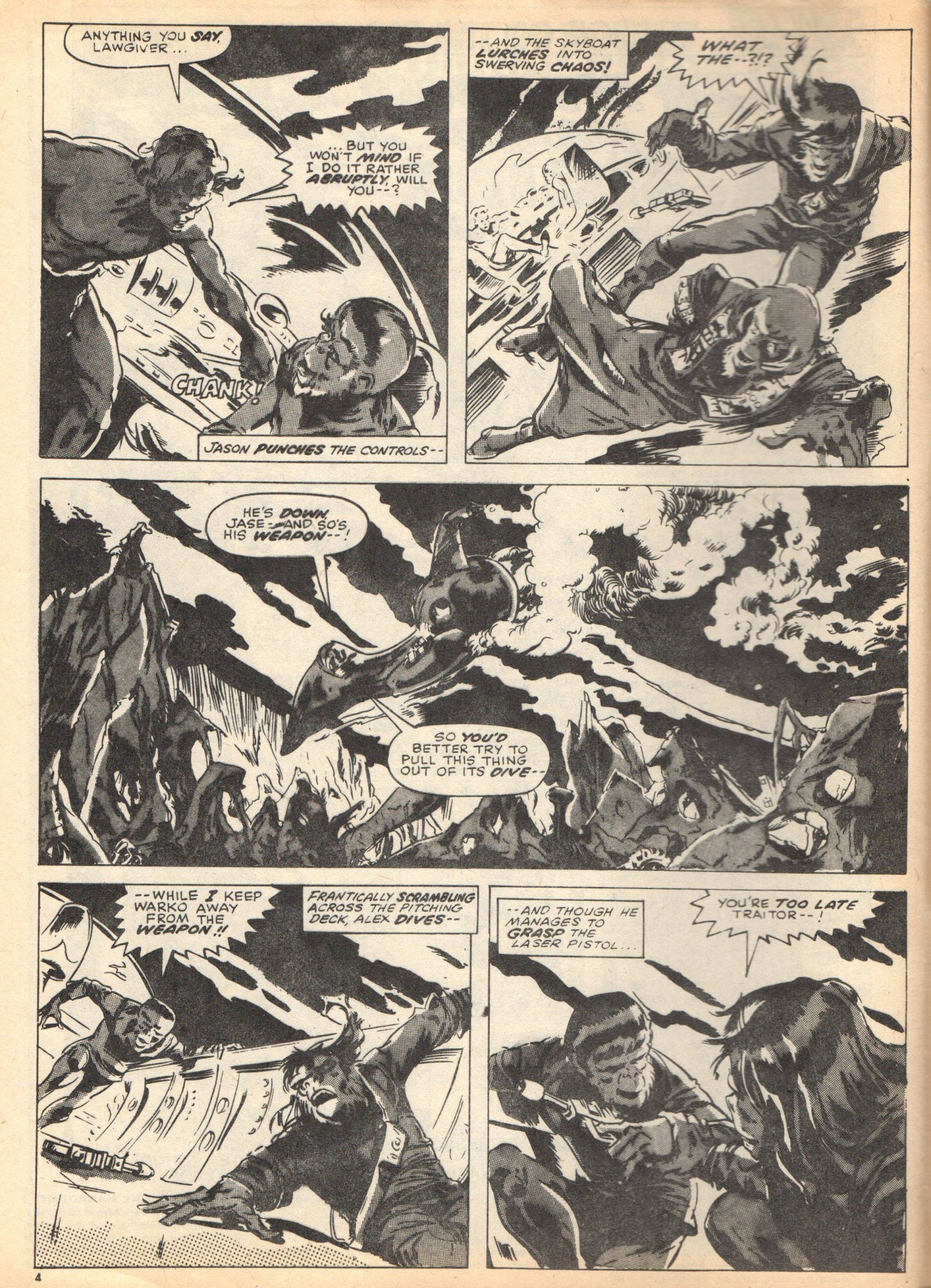 Read online Planet of the Apes (1974) comic -  Issue #18 - 4