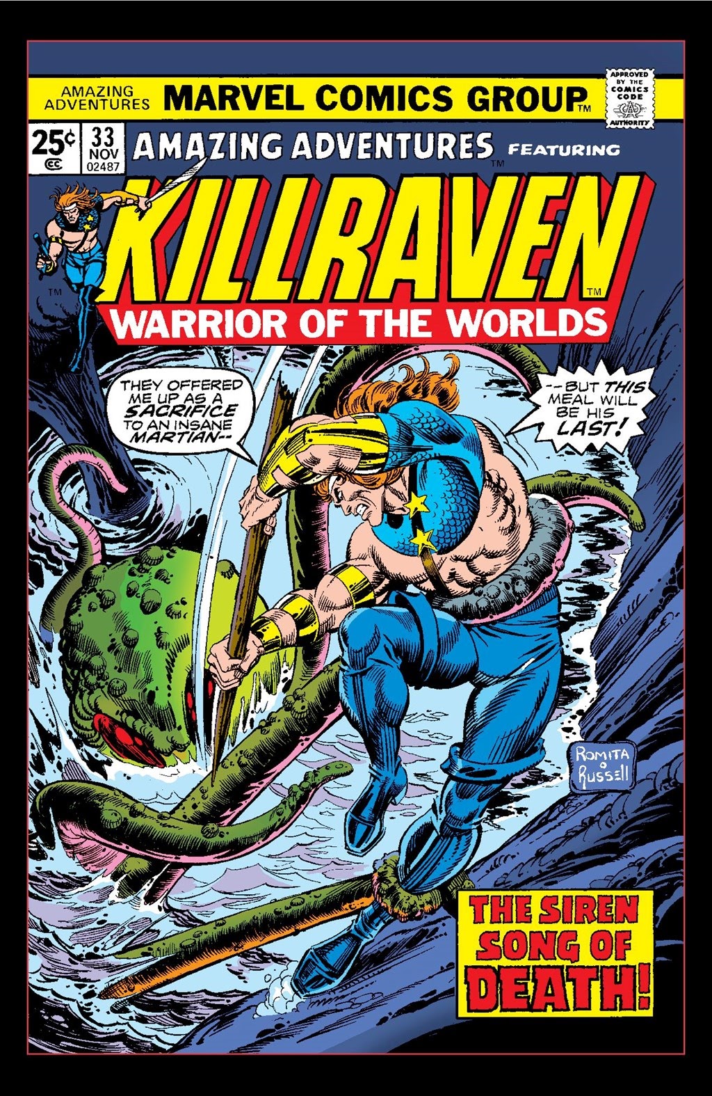 Read online Killraven Epic Collection: Warrior of the Worlds comic -  Issue # TPB (Part 3) - 69