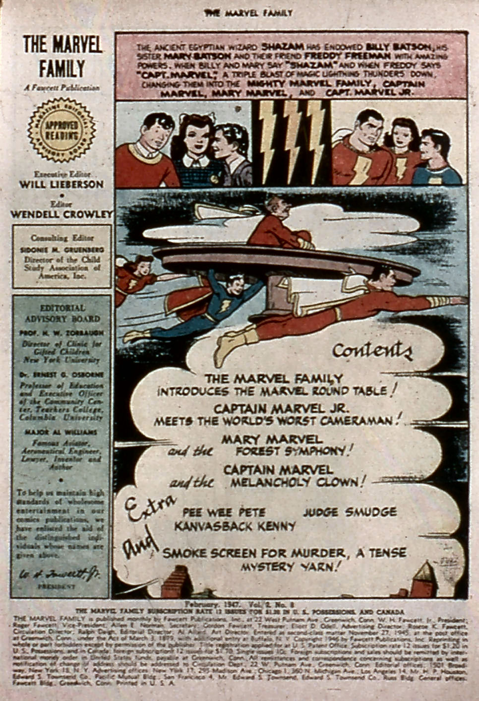 Read online The Marvel Family comic -  Issue #8 - 3