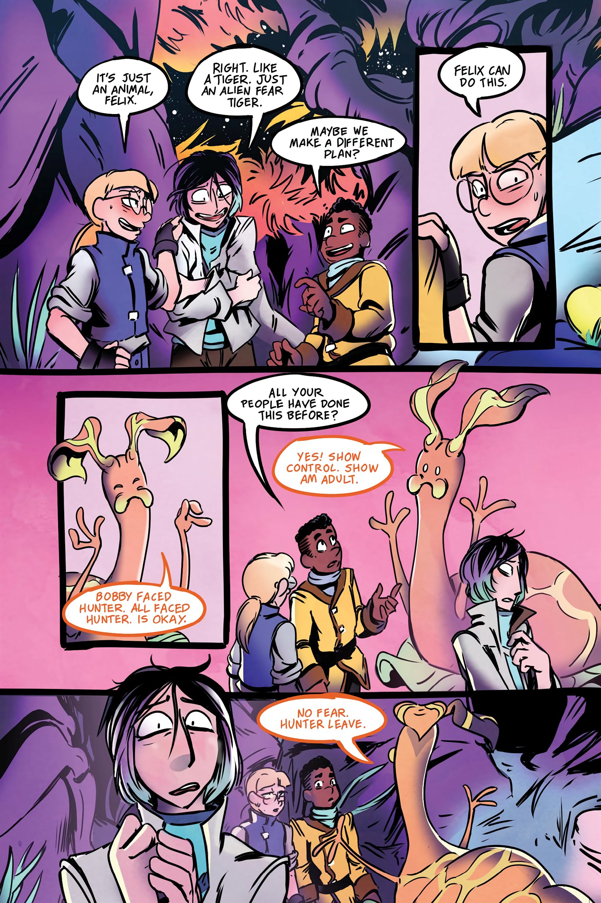 Read online Cosmic Cadets: Contact! comic -  Issue # TPB (Part 1) - 87
