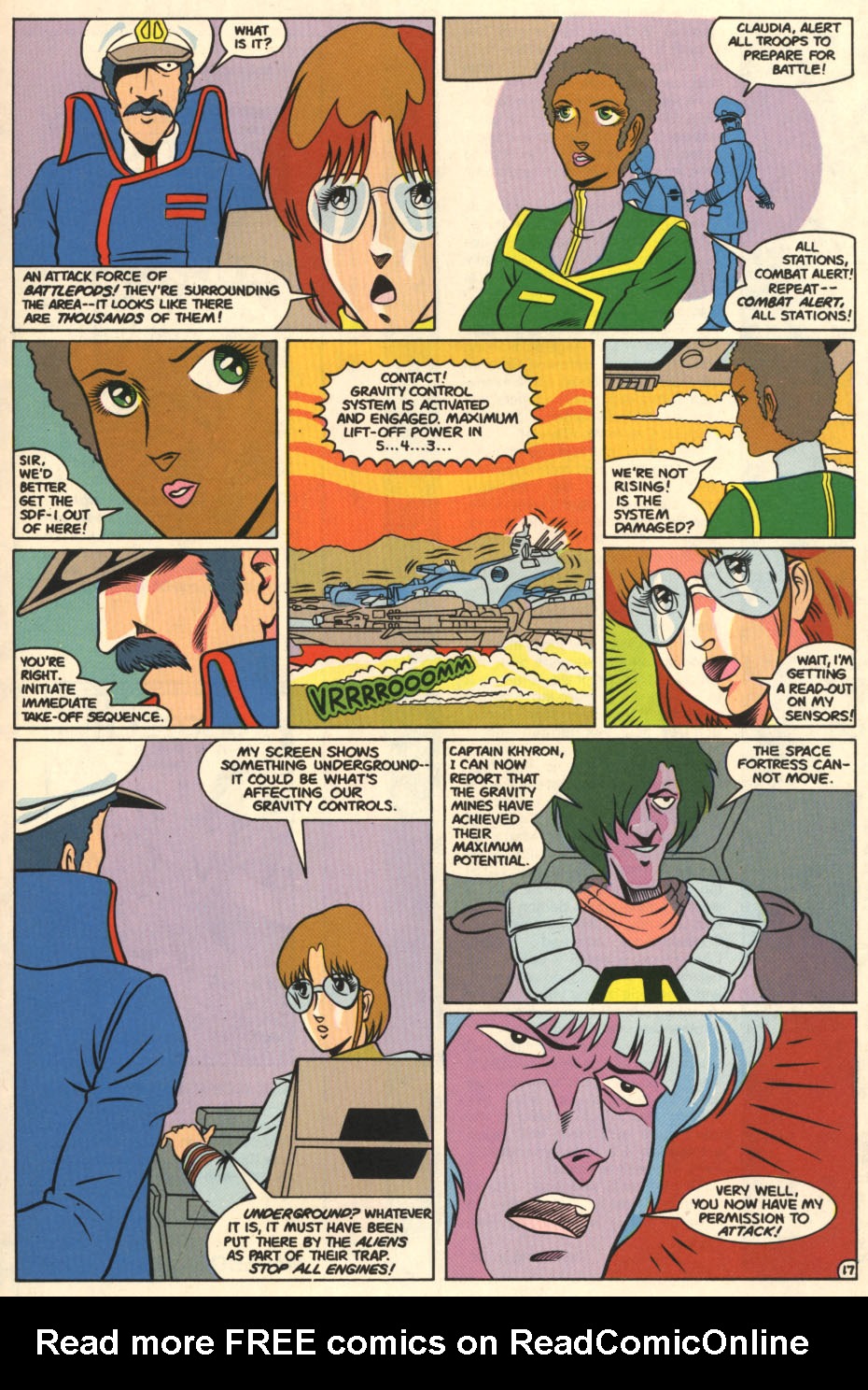 Read online Robotech The Macross Saga comic -  Issue #7 - 19