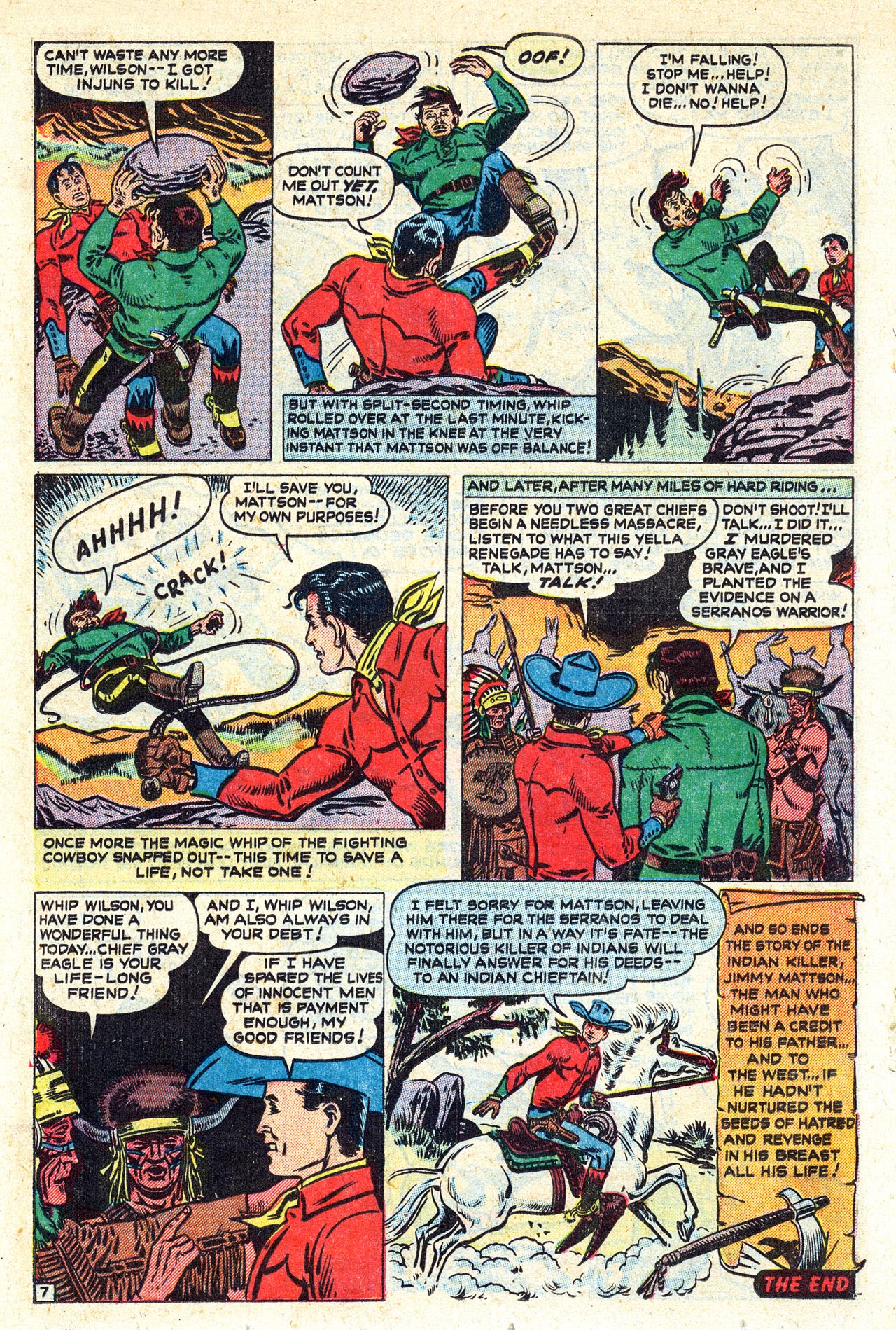 Read online Whip Wilson comic -  Issue #9 - 26
