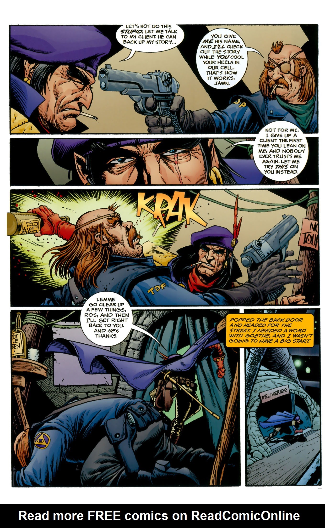 Read online GrimJack: The Manx Cat comic -  Issue #1 - 23