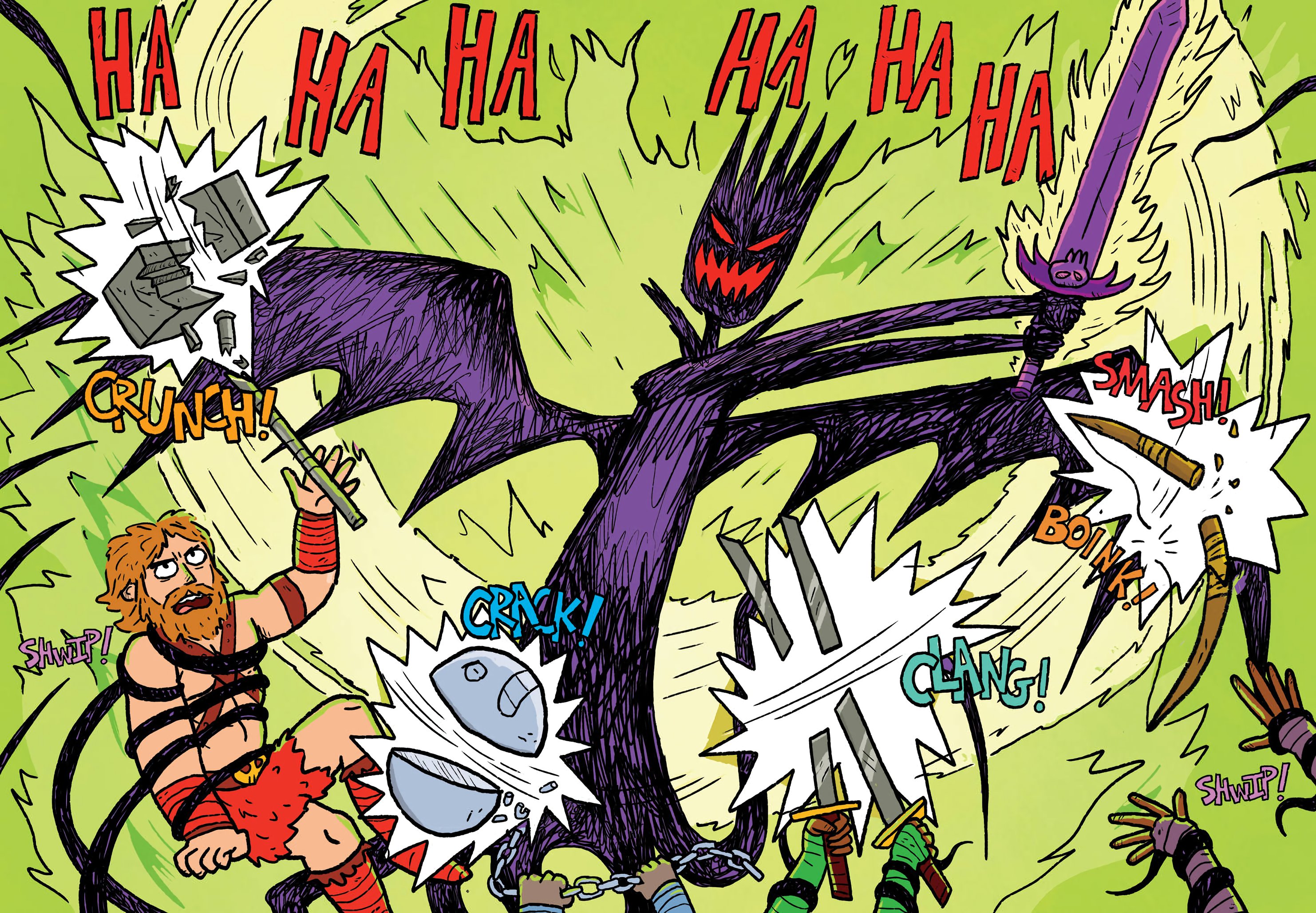Read online Barb the Last Berzerker comic -  Issue # TPB 3 (Part 2) - 81