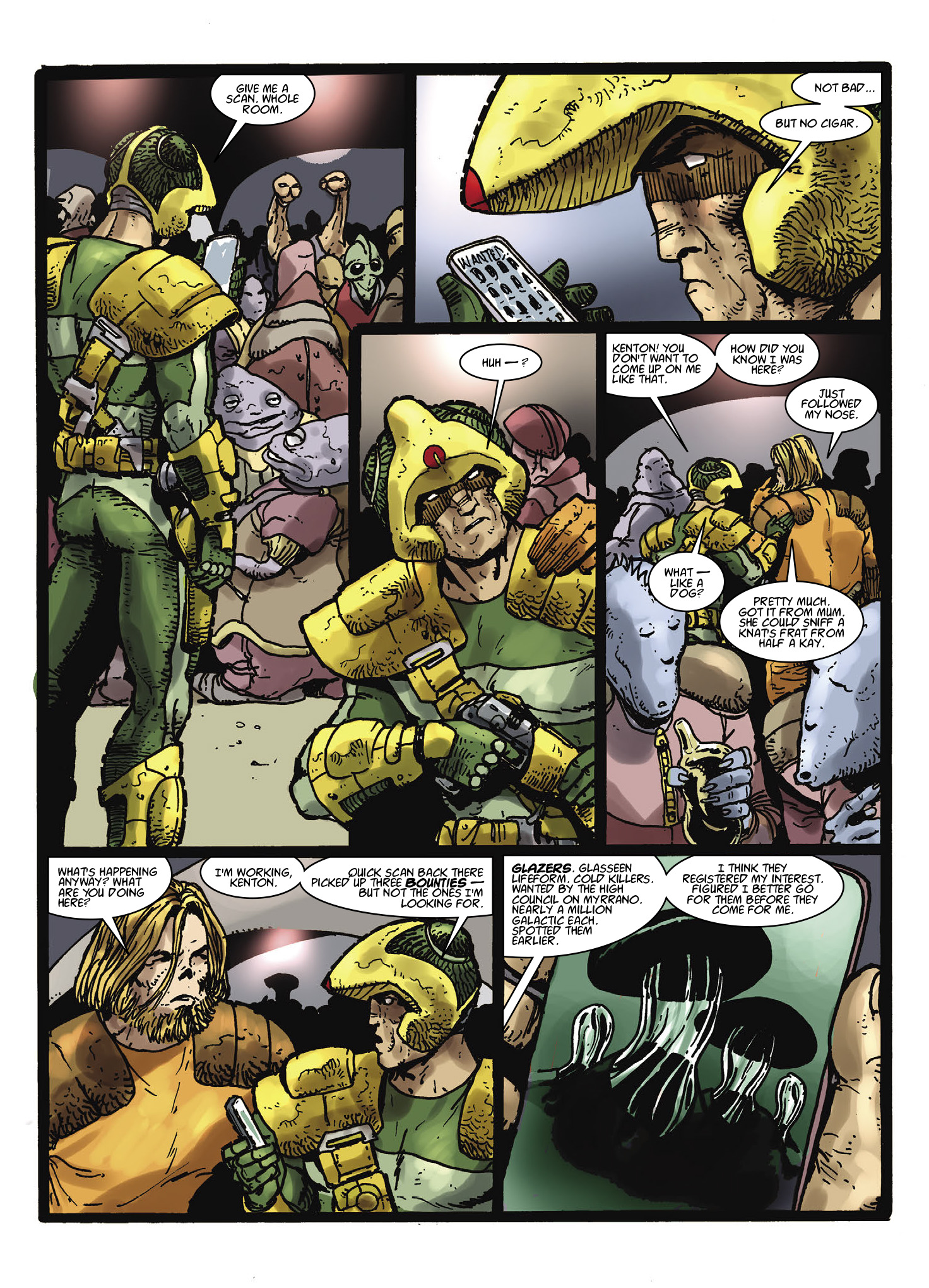 Read online Strontium Dog: The Son comic -  Issue # TPB - 25