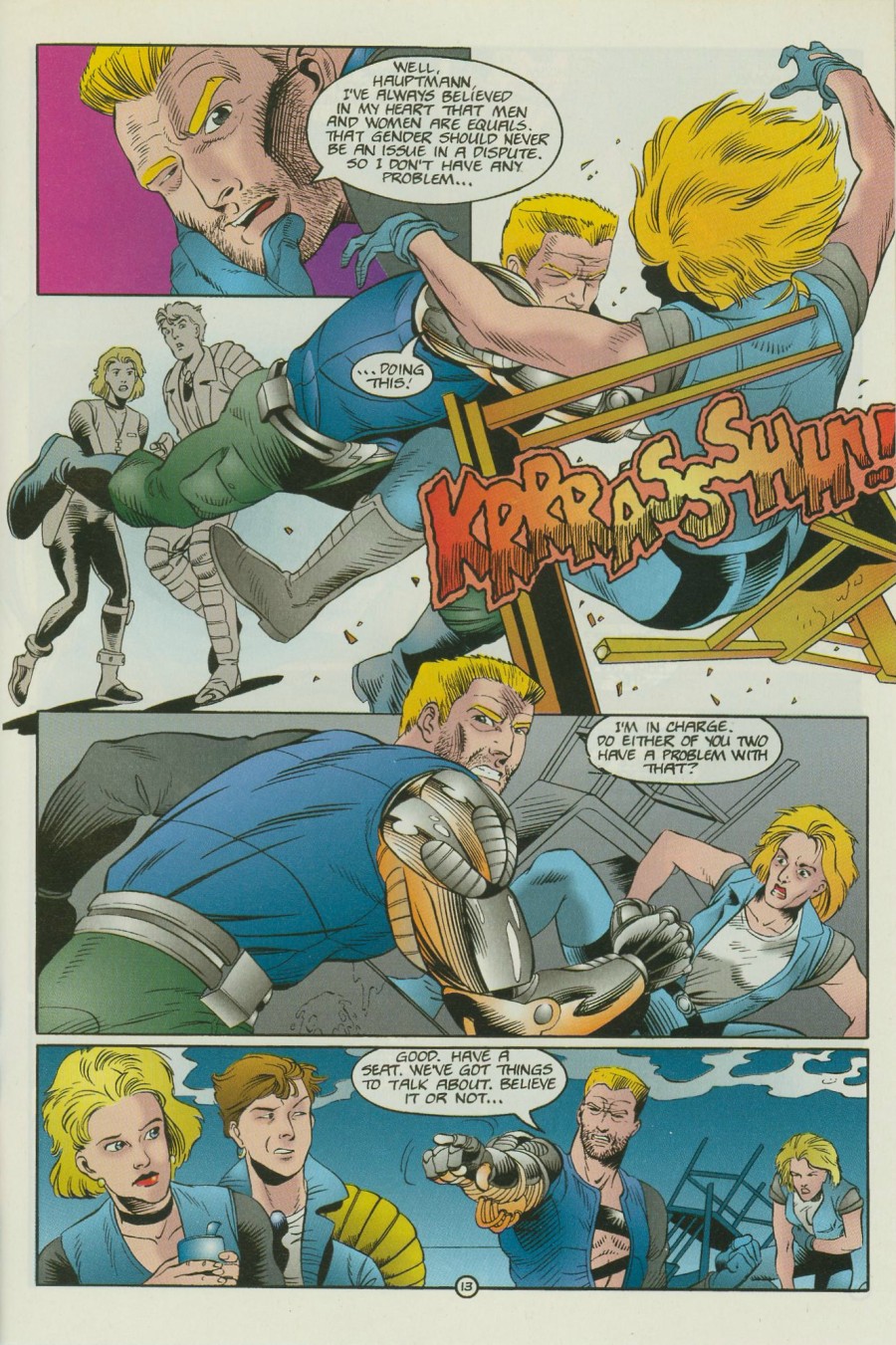 Read online Battletech: Fallout comic -  Issue #2 - 16