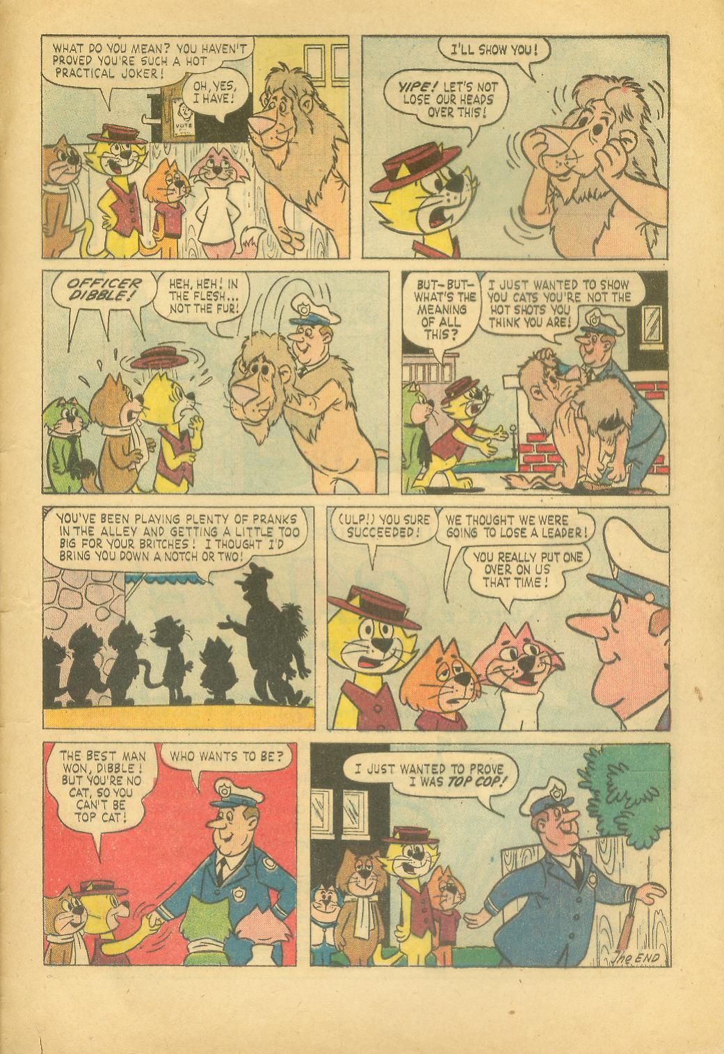 Read online Top Cat (1962) comic -  Issue #1 - 33