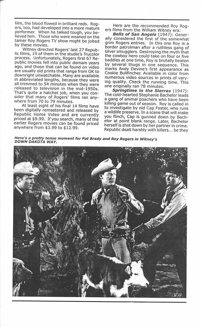 Read online Roy Rogers Western comic -  Issue #1 - 29