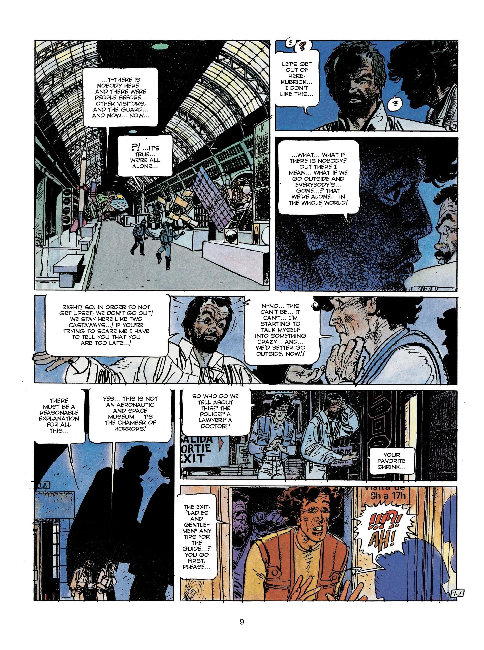 Read online Clarke and Kubrick comic -  Issue #3 - 10