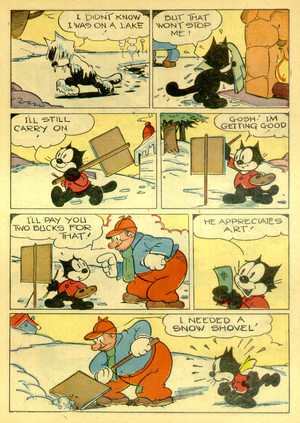 Read online Felix the Cat (1948) comic -  Issue #7 - 10