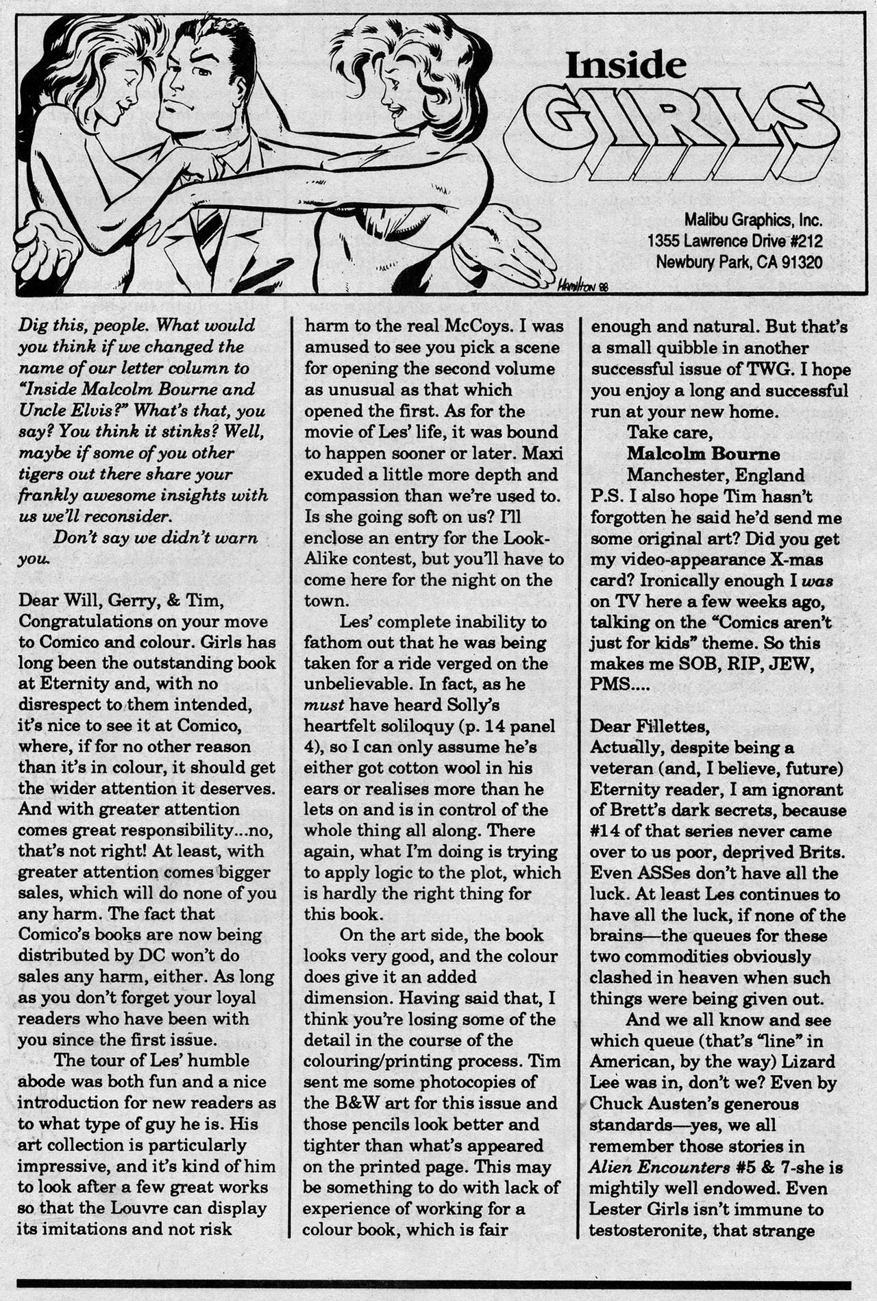 Read online The Trouble With Girls (1989) comic -  Issue #6 - 27