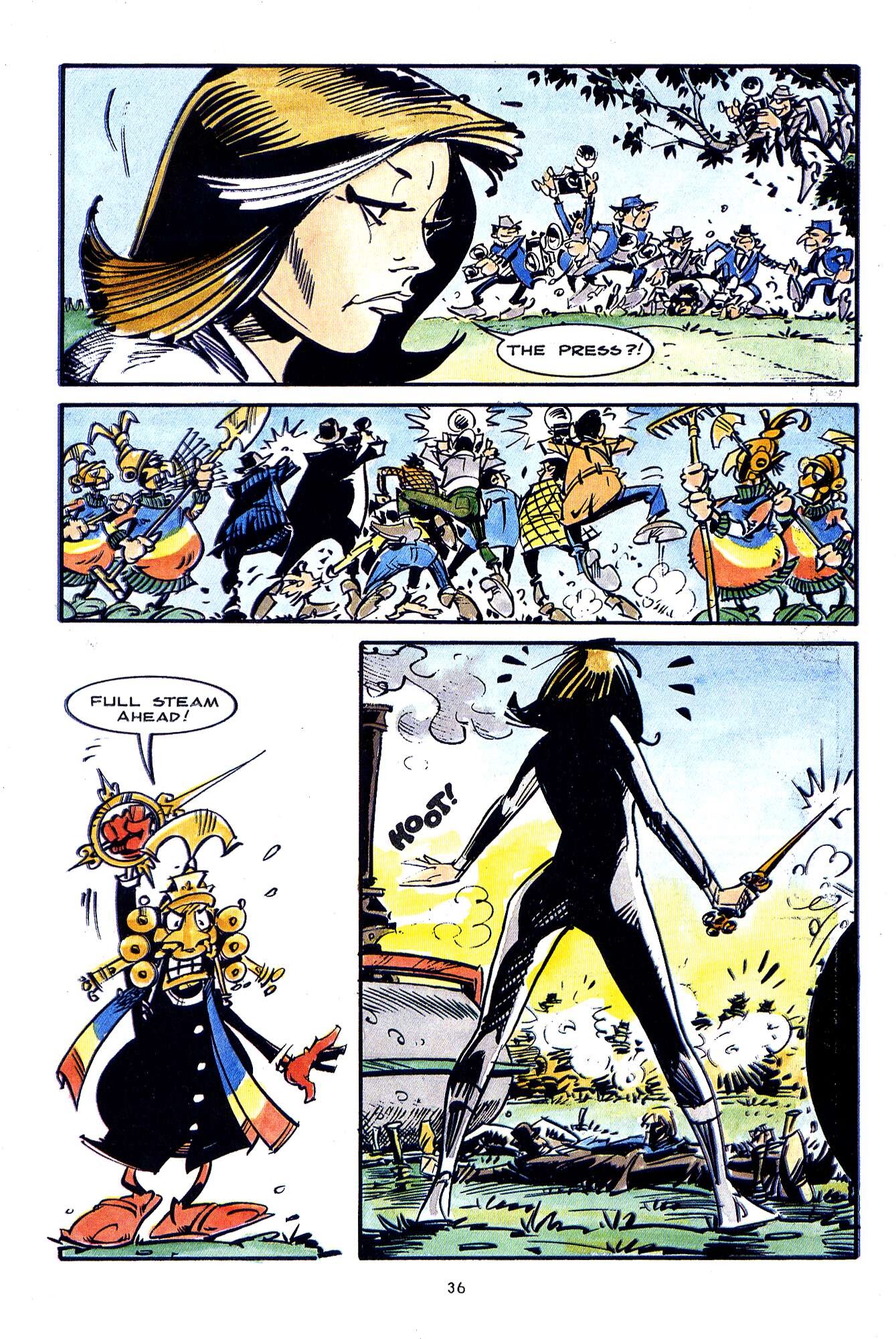Read online Steed and Mrs. Peel (2012) comic -  Issue #3 - 41