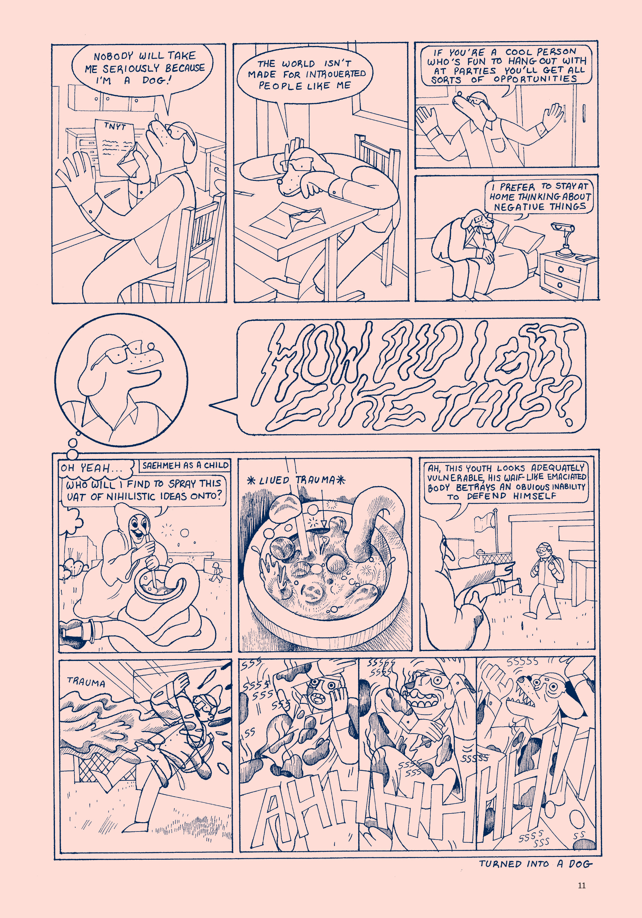 Read online Now: The New Comics Anthology comic -  Issue #8 - 12