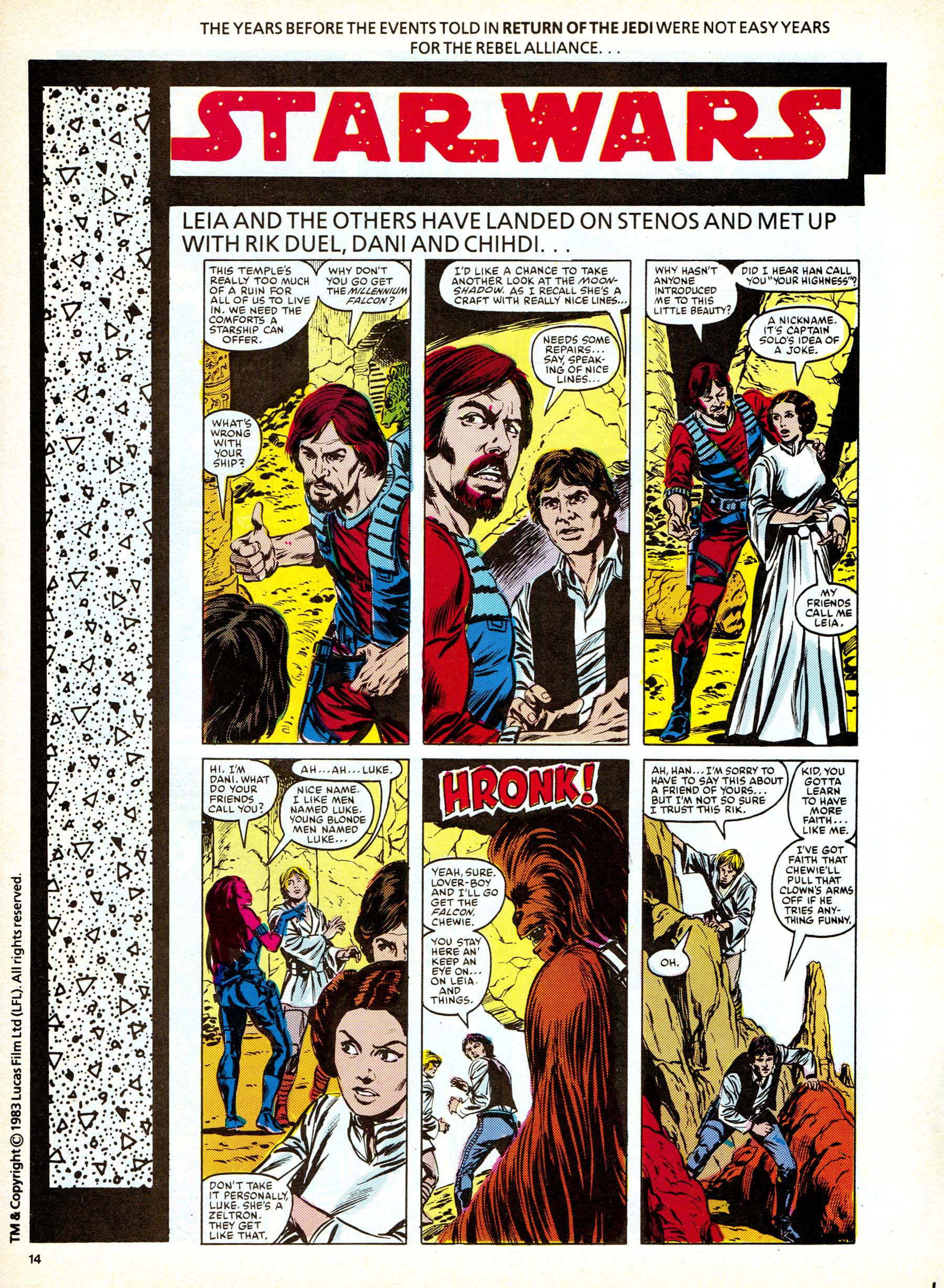 Read online Return of the Jedi comic -  Issue #146 - 14