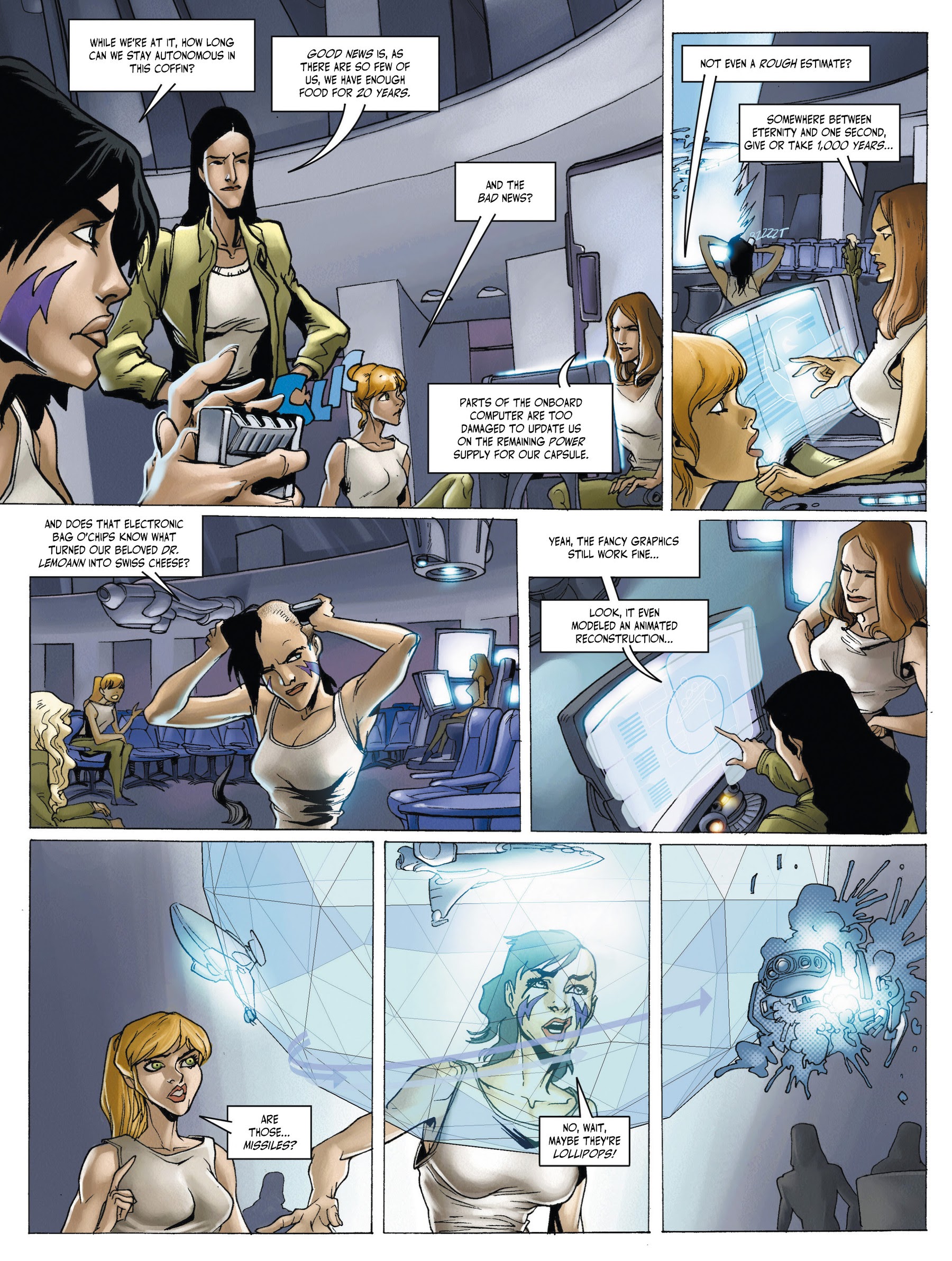 Read online Off-World Blues comic -  Issue #1 - 20