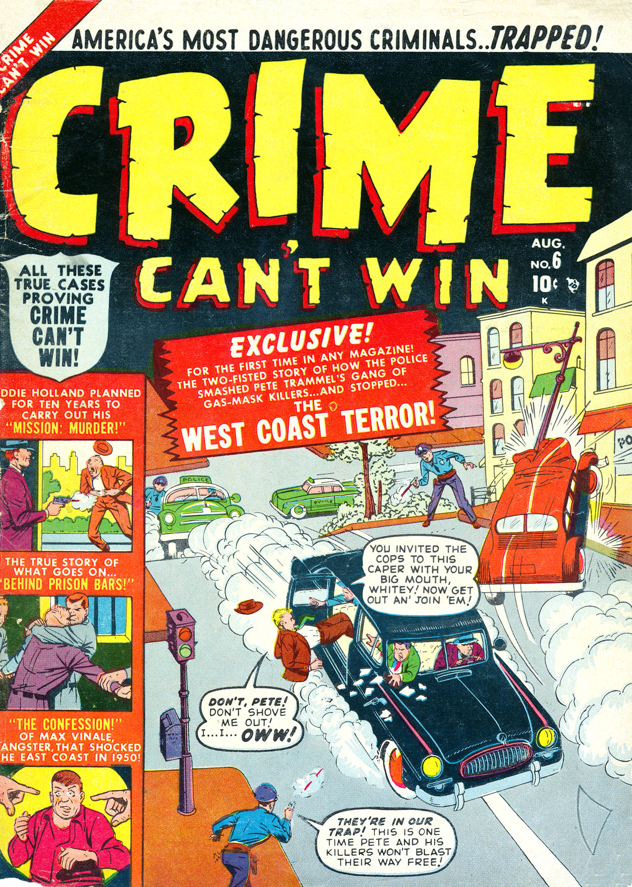 Read online Crime Can't Win comic -  Issue #6 - 1