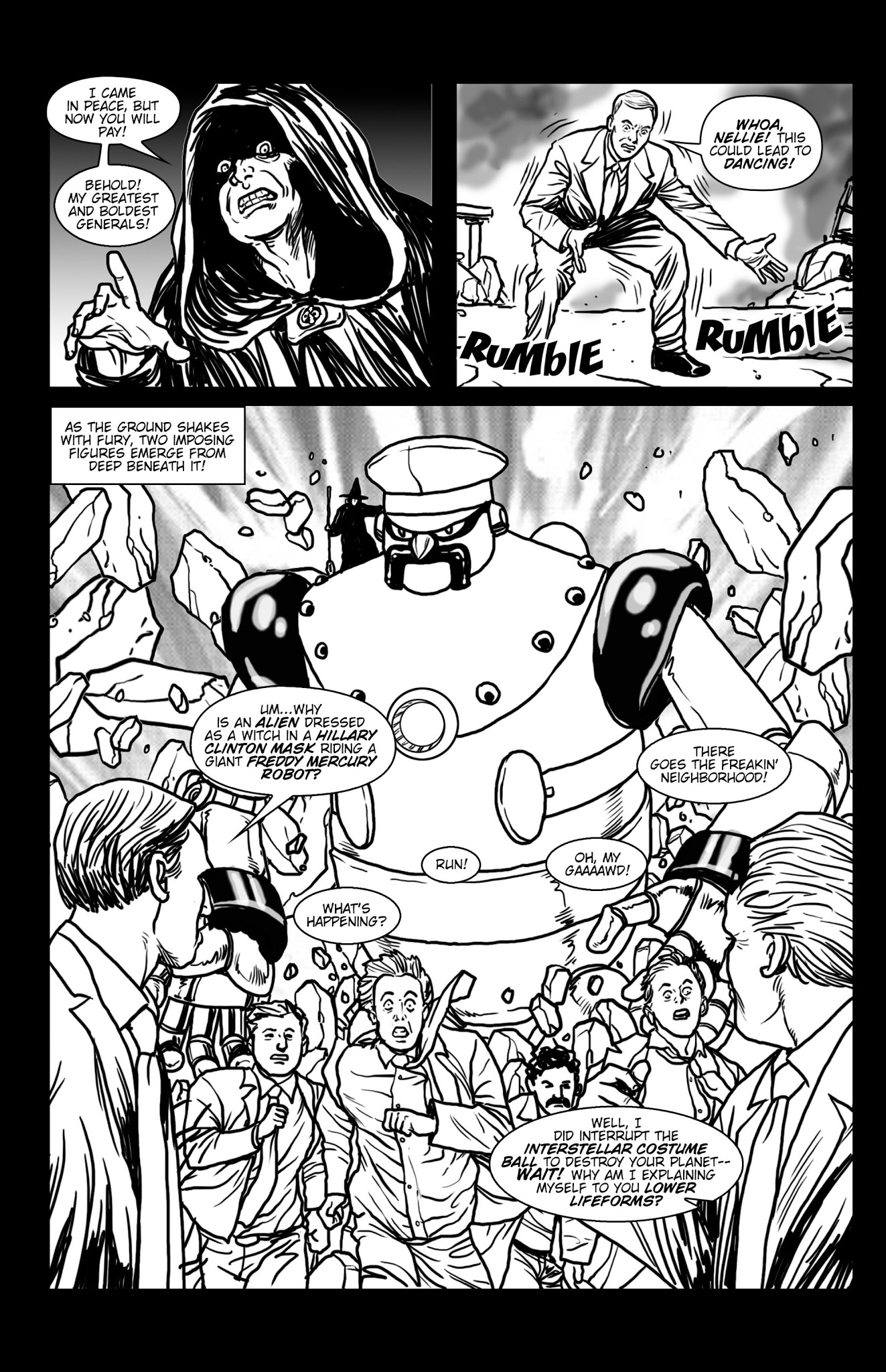 Read online President Pence comic -  Issue # Full - 11