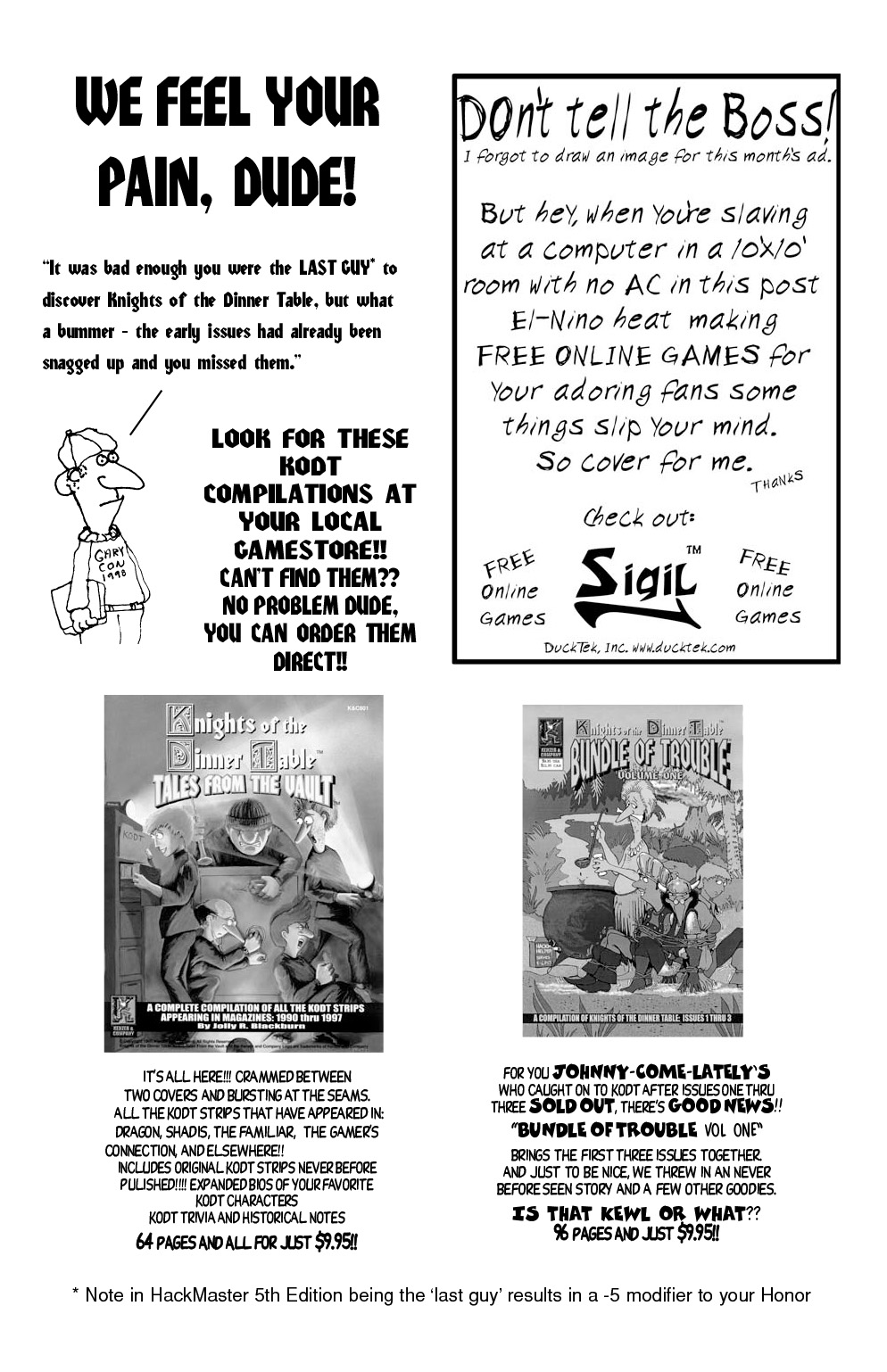 Read online Knights of the Dinner Table comic -  Issue #23 - 7