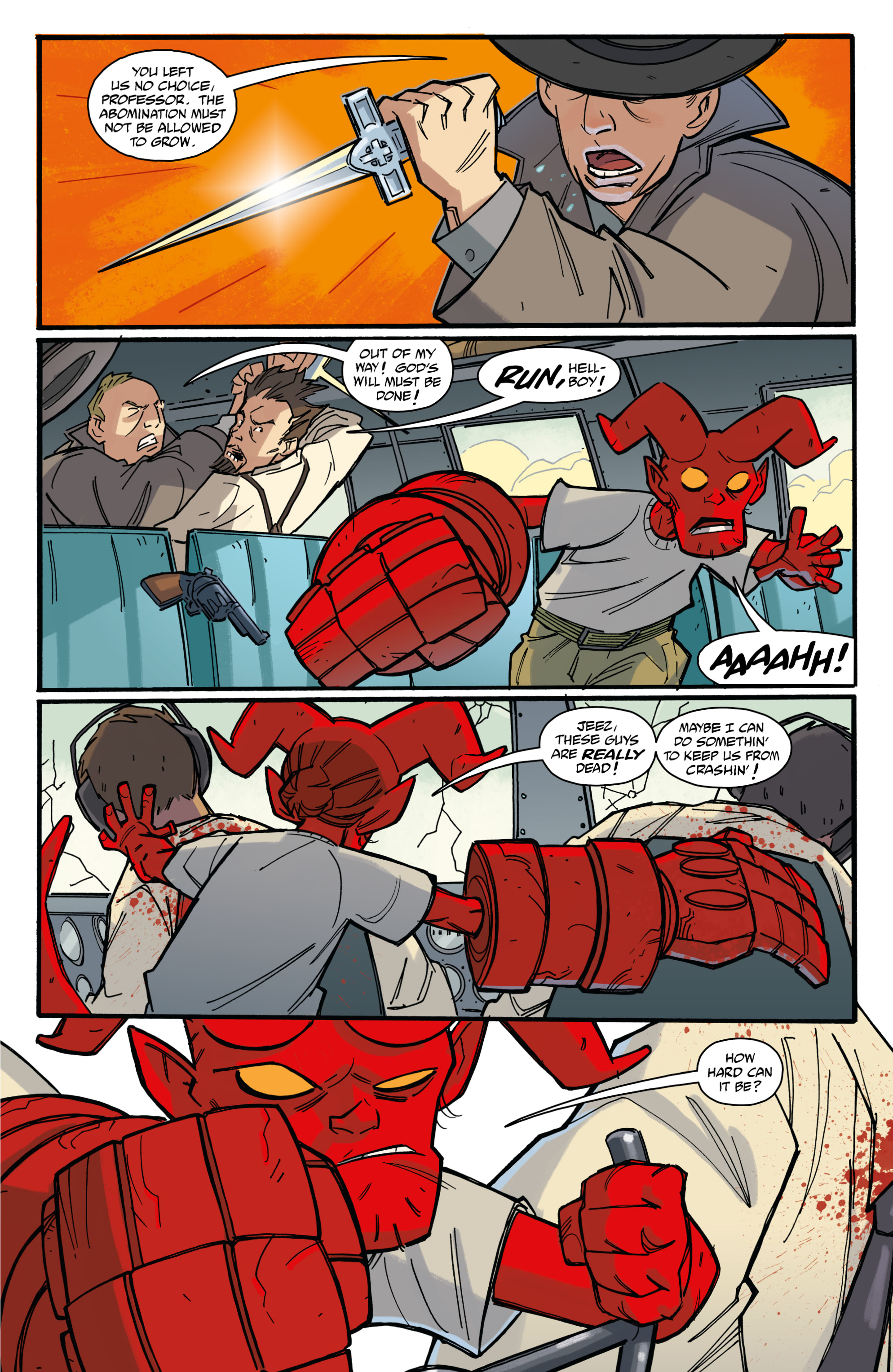 Read online Young Hellboy comic -  Issue #1 - 7