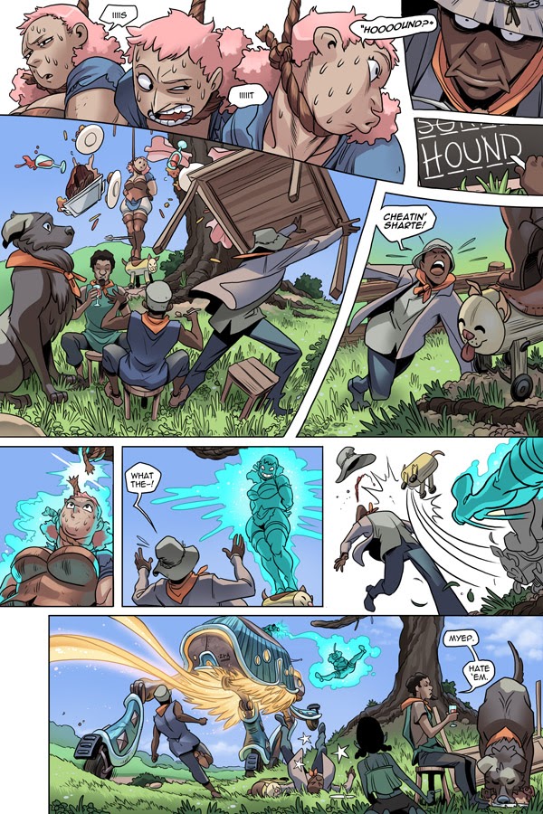 Read online Unsounded comic -  Issue #16 - 143