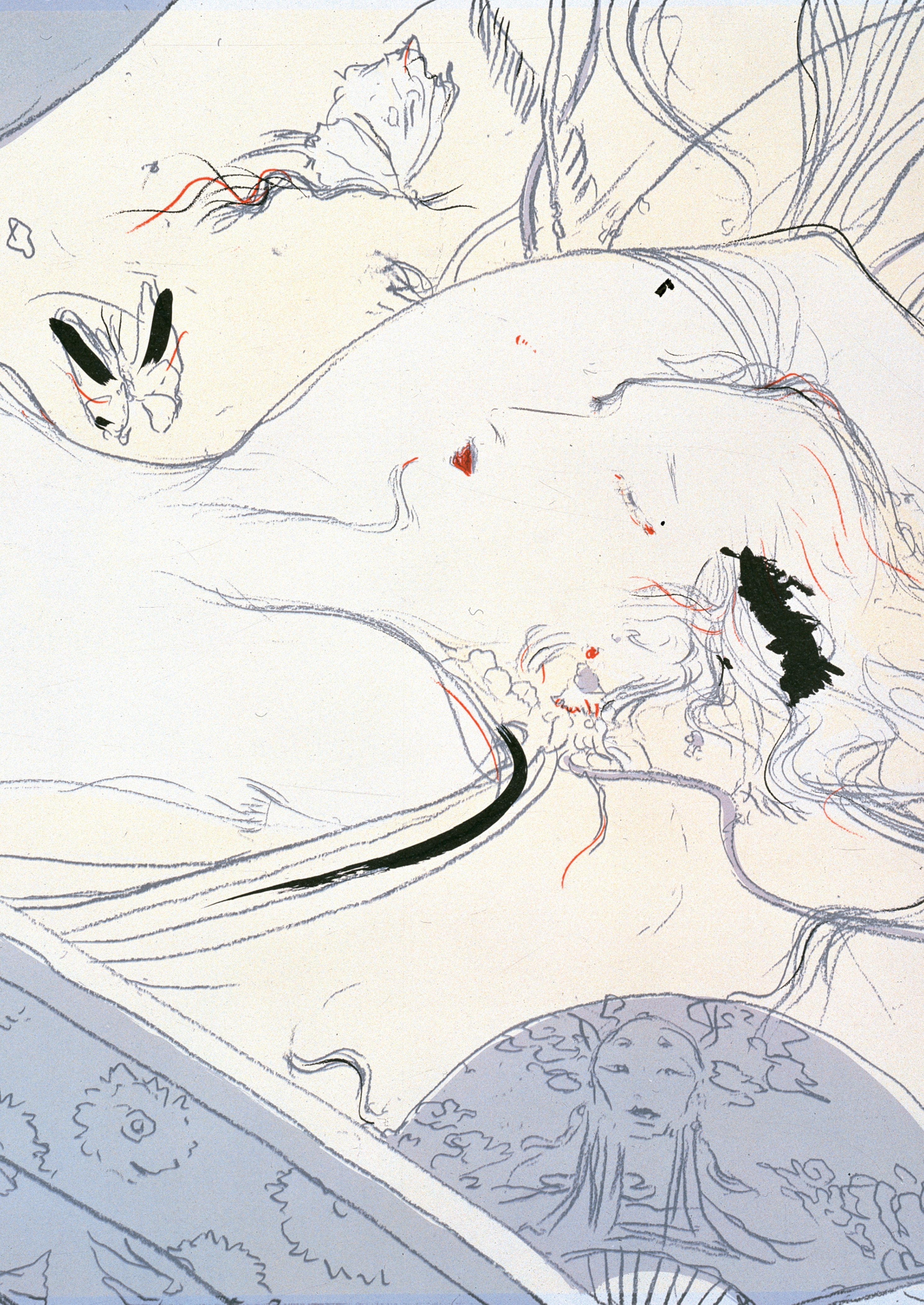 Read online Elegant Spirits: Amano's Tale of Genji and Fairies comic -  Issue # TPB - 36