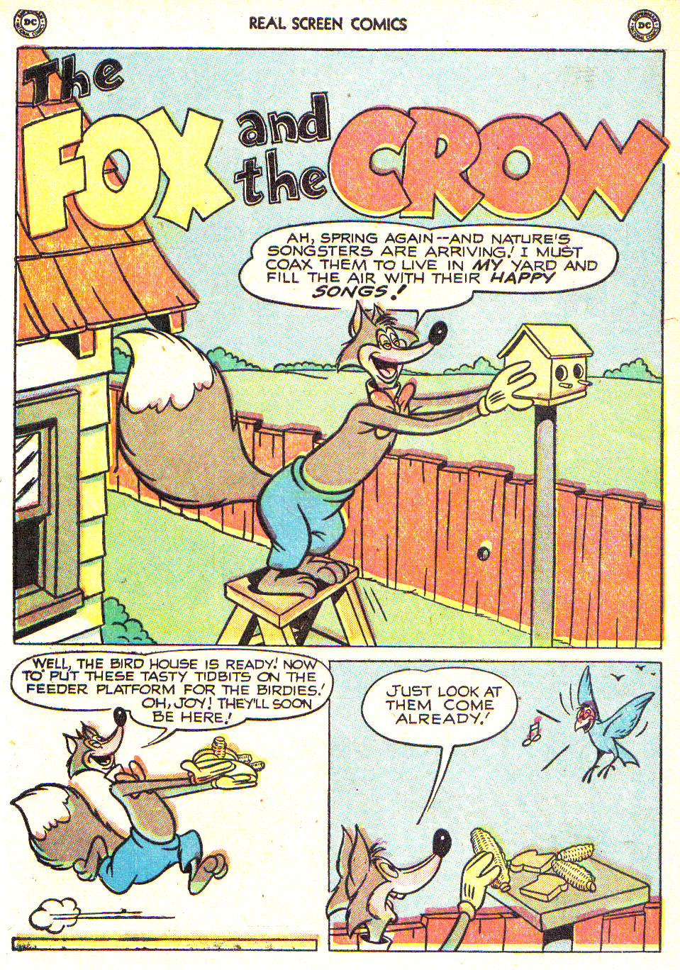 Read online Real Screen Comics comic -  Issue #32 - 42
