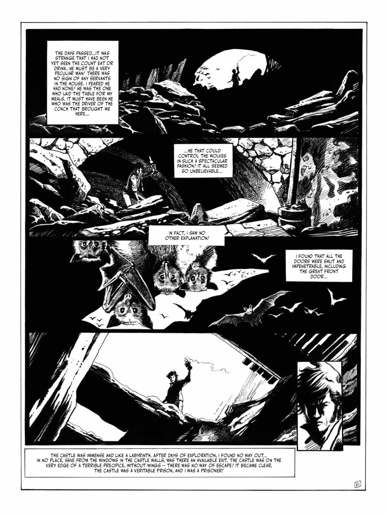 Read online Bram Stoker's Dracula by Georges Bess comic -  Issue # TPB (Part 1) - 50