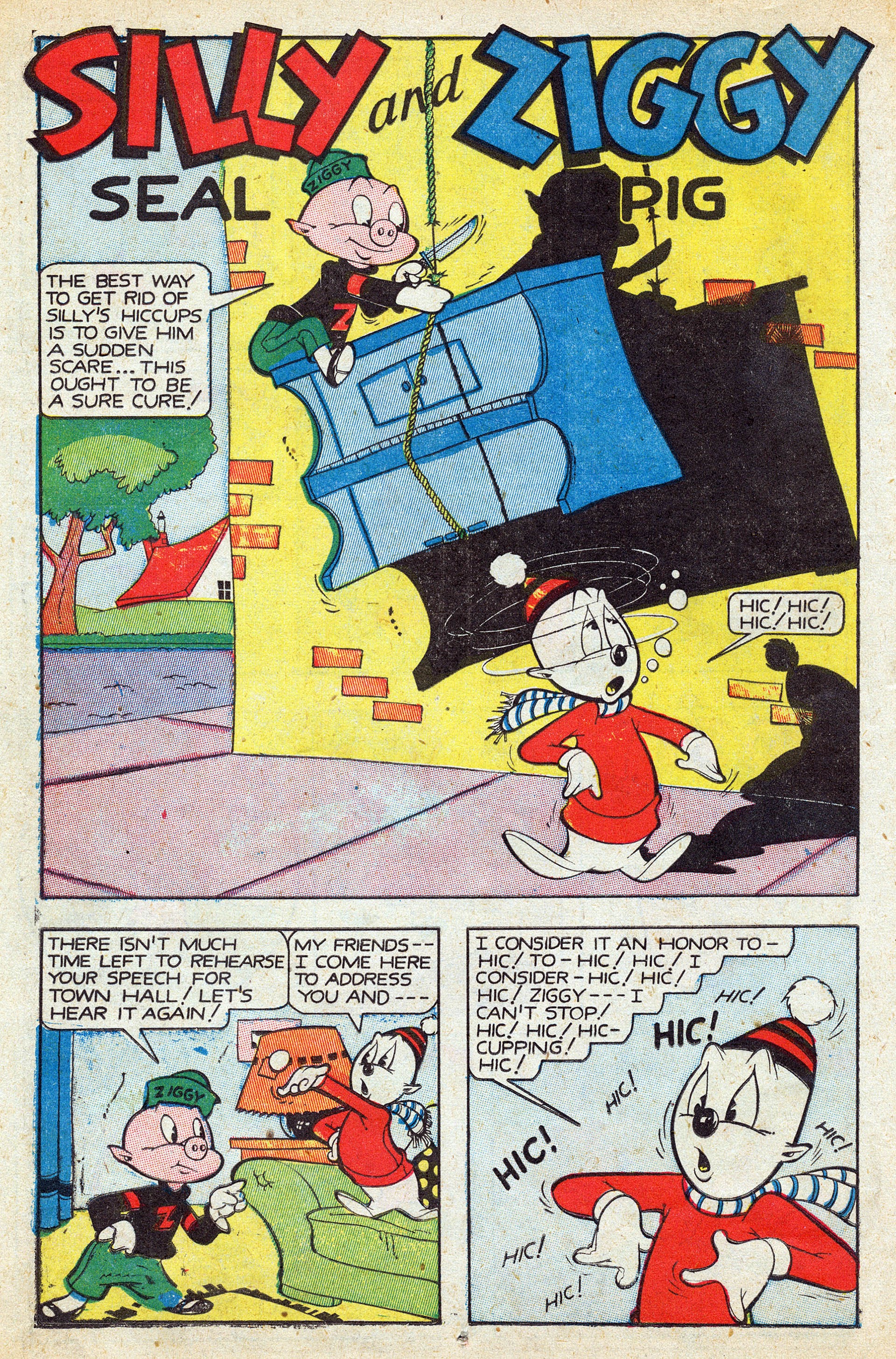 Read online Ziggy Pig-Silly Seal Comics (1944) comic -  Issue #1 - 22