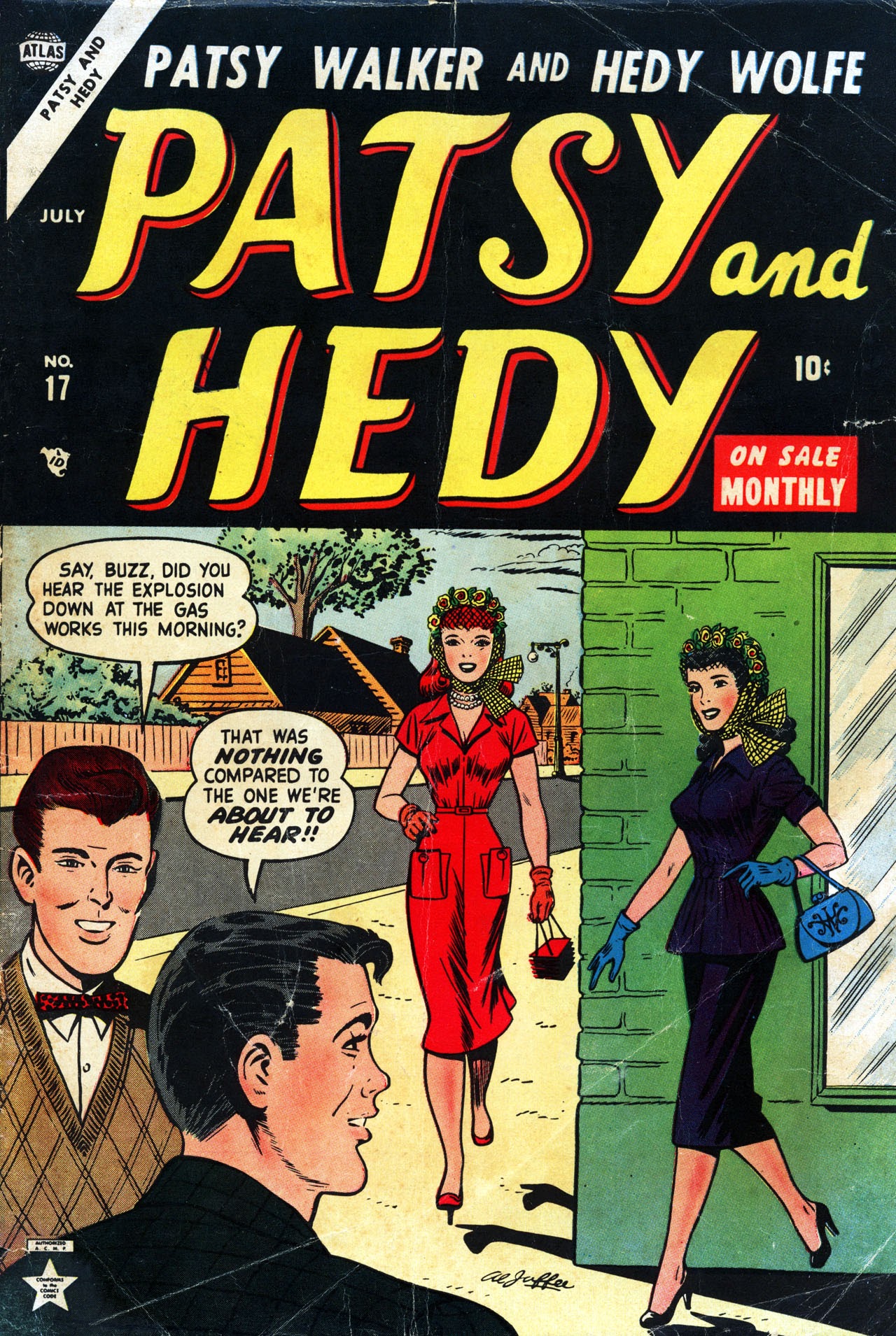 Read online Patsy and Hedy comic -  Issue #17 - 1