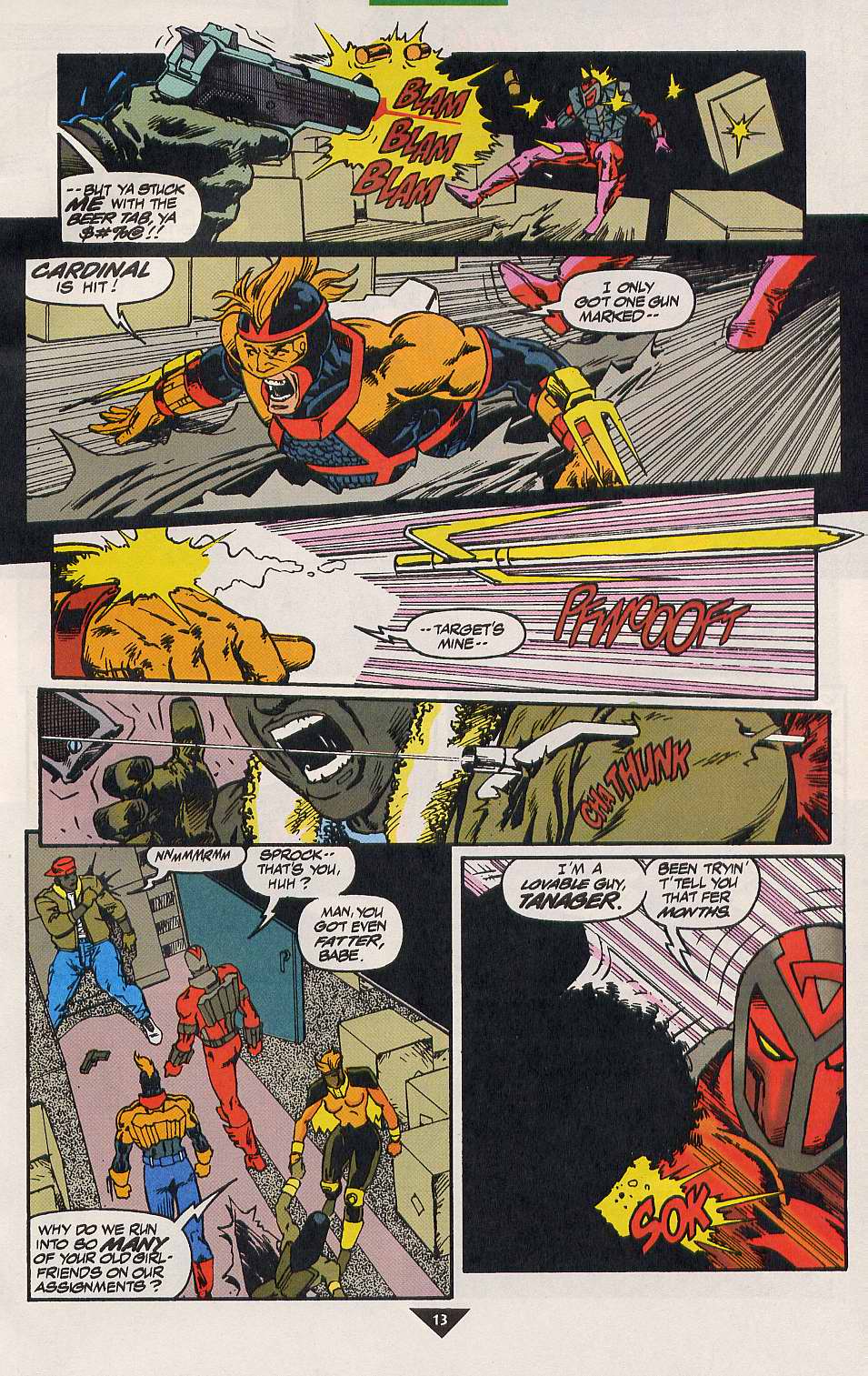 Read online Night Thrasher comic -  Issue #5 - 8