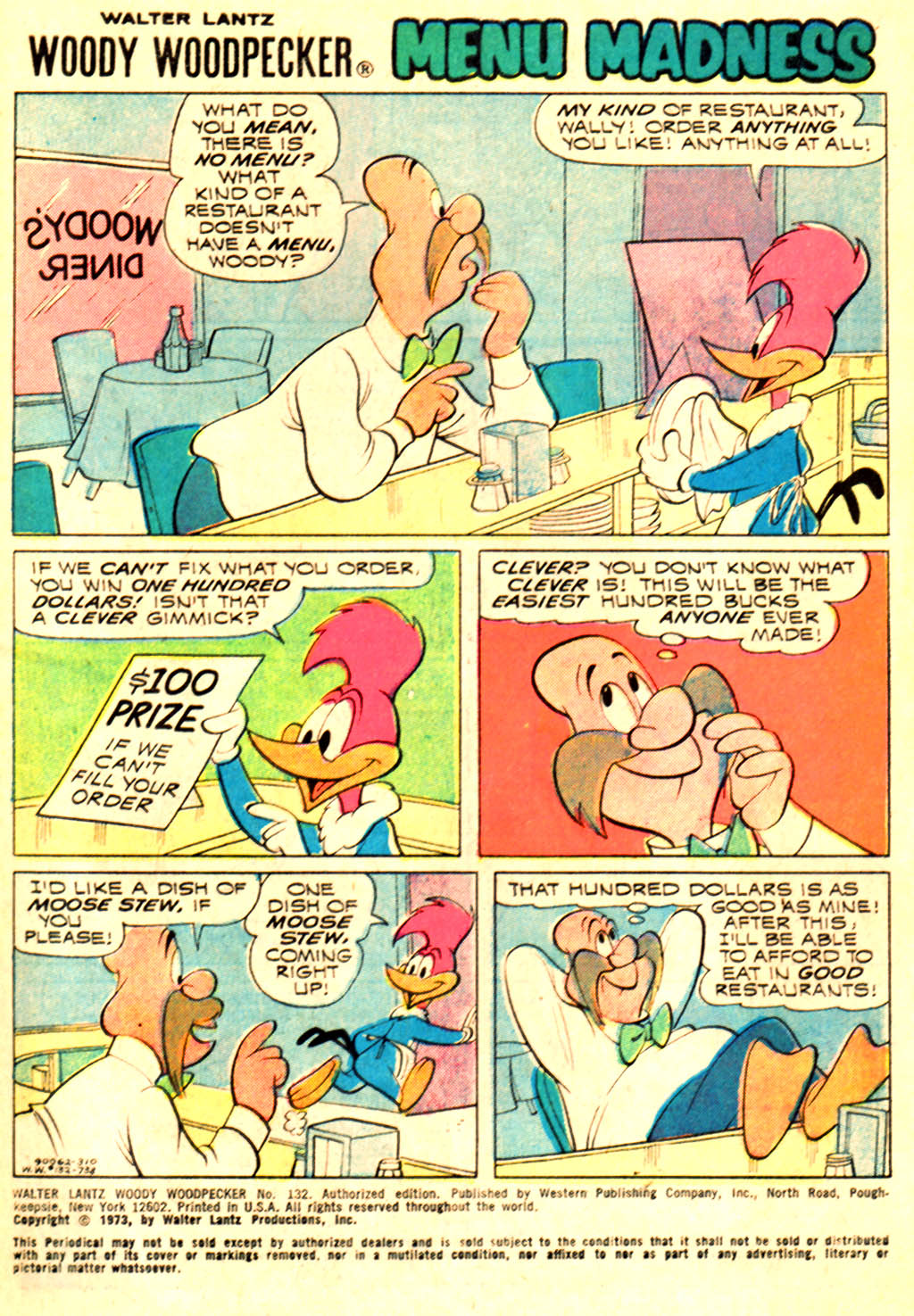 Read online Walter Lantz Woody Woodpecker (1962) comic -  Issue #132 - 2